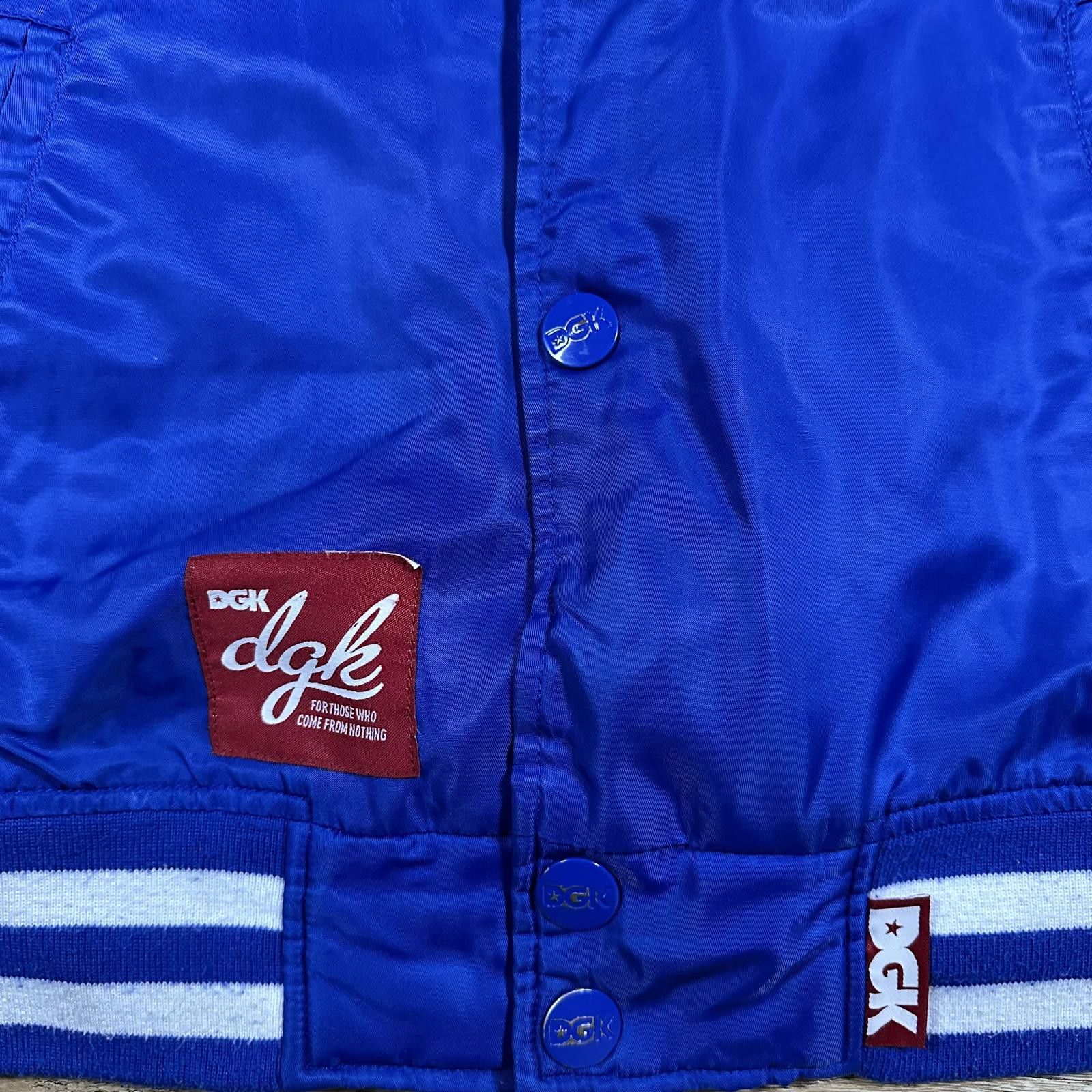 DGK DGK Mens Varsity Jacket Regular Blue Vintage Style Size US M / EU 48-50 / 2 - 7 Thumbnail