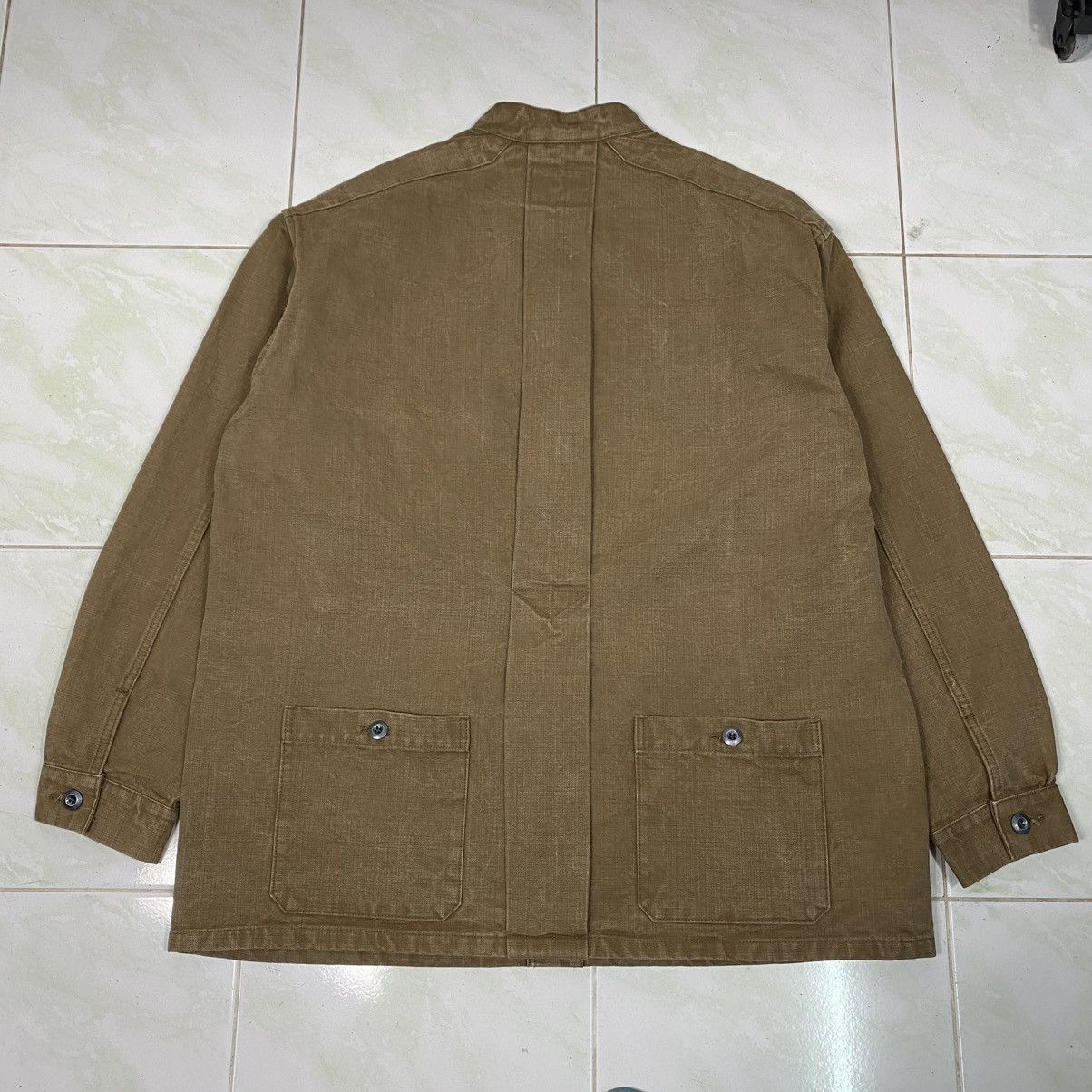 Nigel Cabourn 🔥VINTAGE CHORE WORK JACKET NIGEL CABOURN DETROIT DUCK CANVAS Size US L / EU 52-54 / 3 - 17 Thumbnail