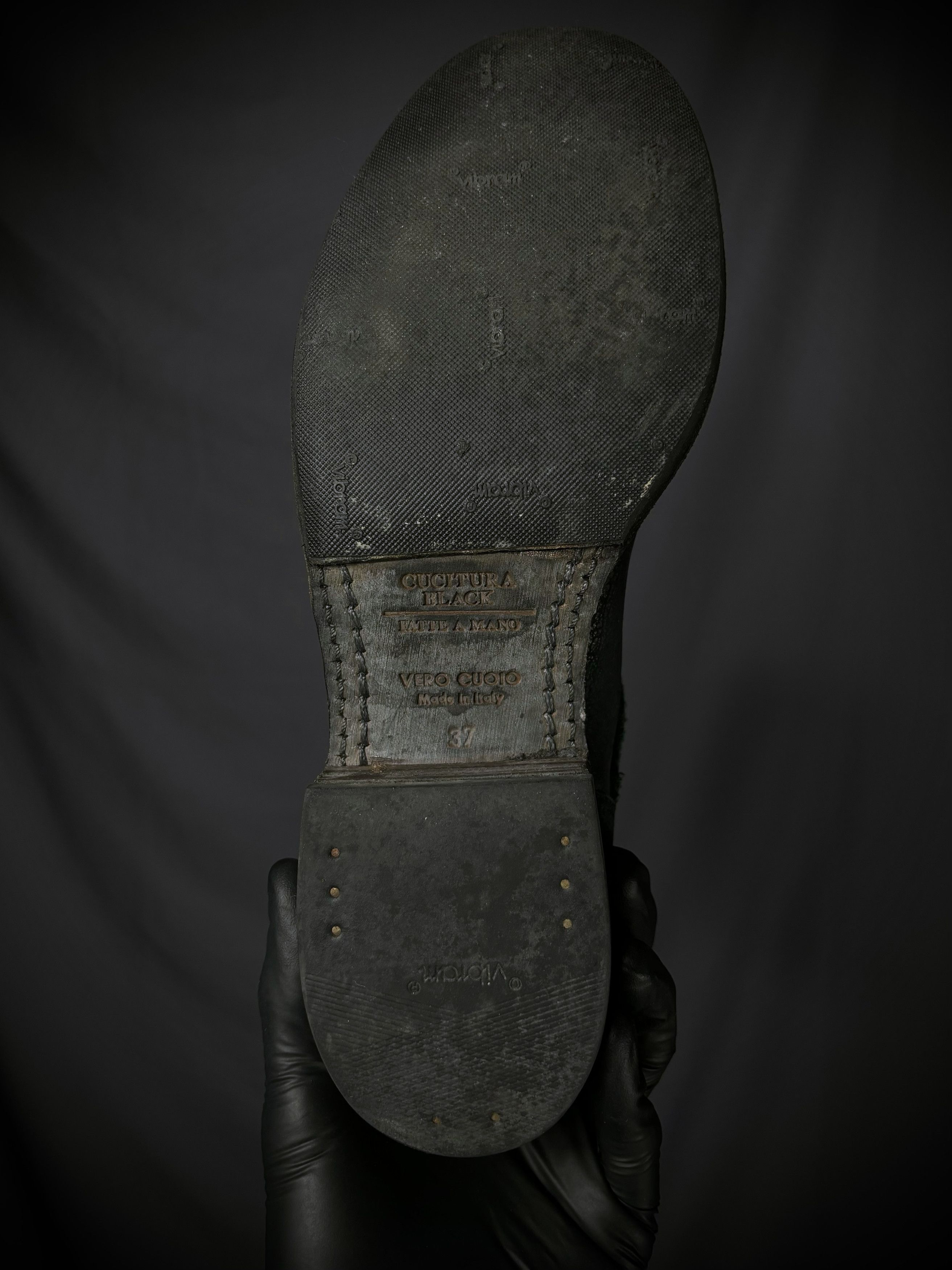10sei0otto 10sei0otto Cracked Guidi Horse Leather Scar Engineer Boots Size US 6.5 / IT 36.5 - 9 Thumbnail