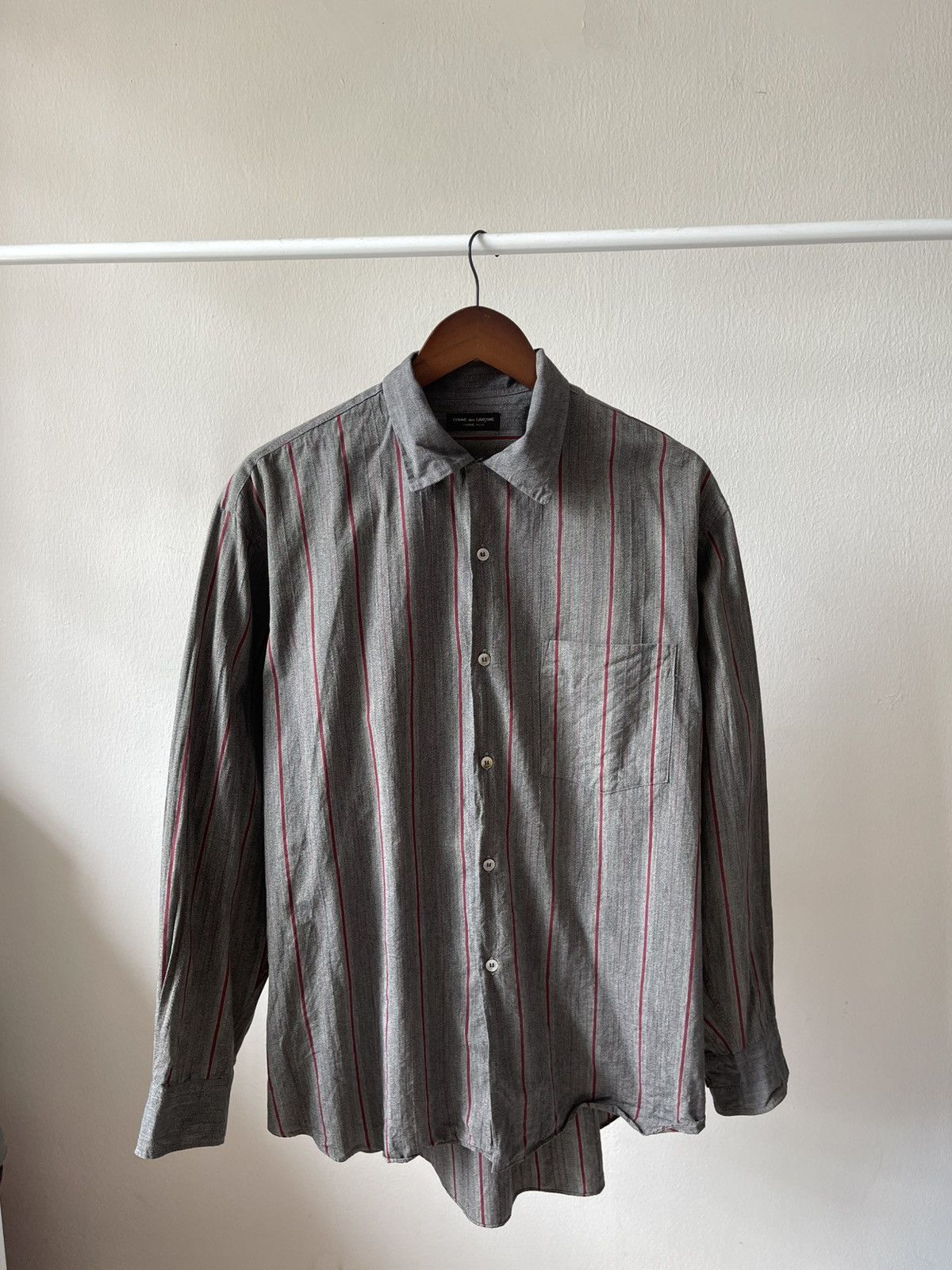 Comme des Garcons Homme Plus 1988 Comme Des Garcons Homme Plus Open Color Oversize Shirt Size US XL / EU 56 / 4 - 1 Thumbnail