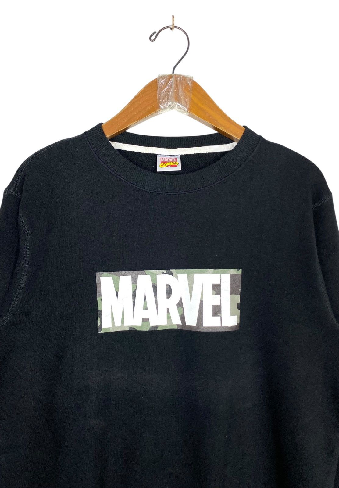 Marvel Comics Rare‼️ Marvel Box Logo Sweatshirt Size US M / EU 48-50 / 2 - 2 Thumbnail