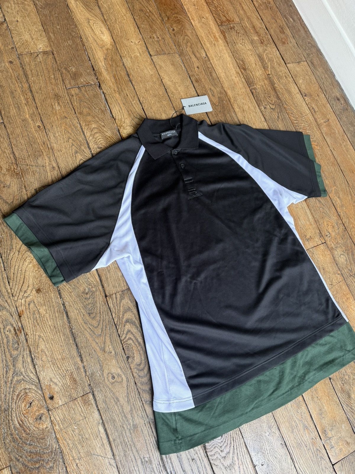 Balenciaga Balenciaga FW21 double layer polo shirt Size US XS / EU 42 / 0 - 3 Thumbnail
