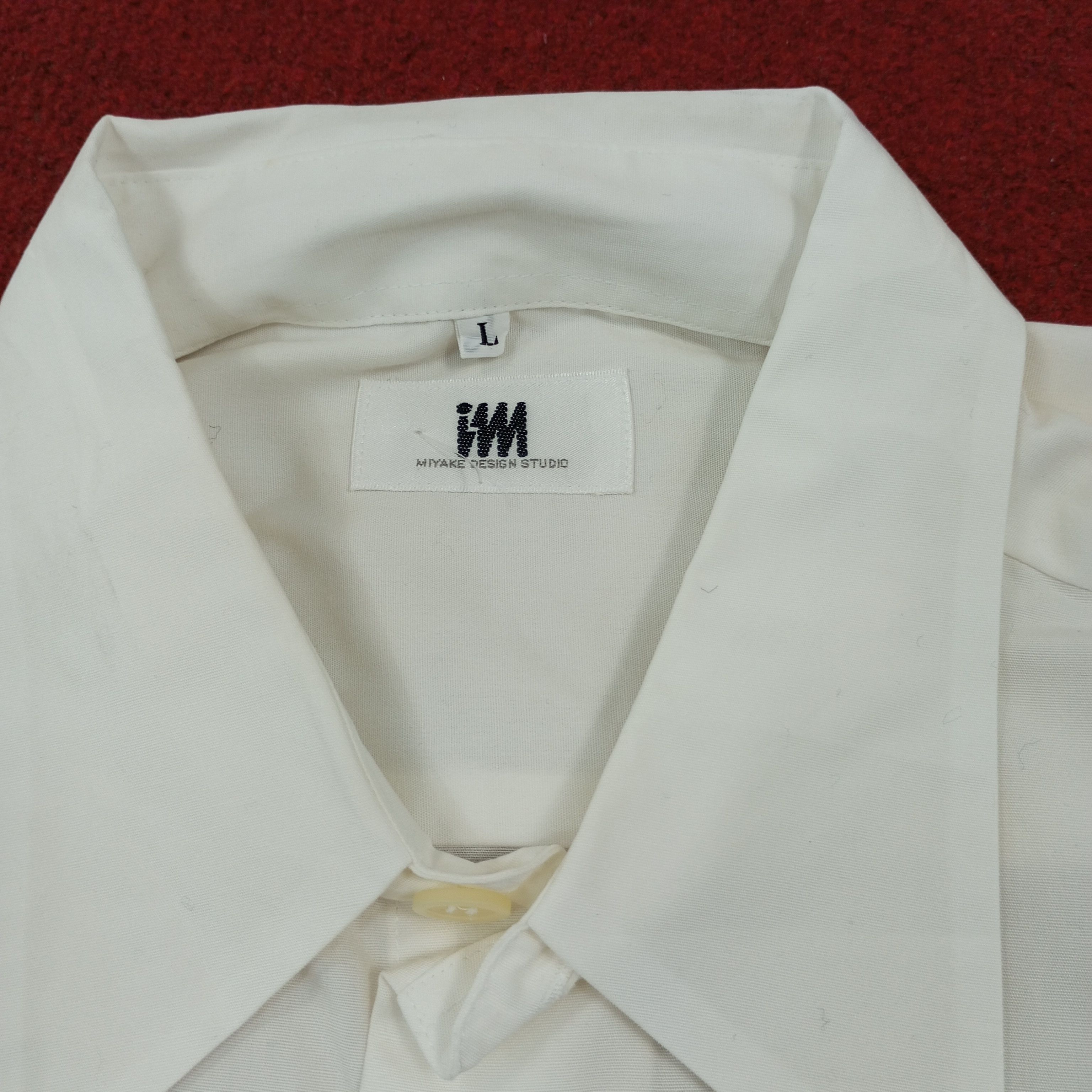 Issey Miyake × Japanese Brand × Vintage IM Miyake Design Studio Japanese Fashion Designer Shirt Size US L / EU 52-54 / 3 - 4 Thumbnail