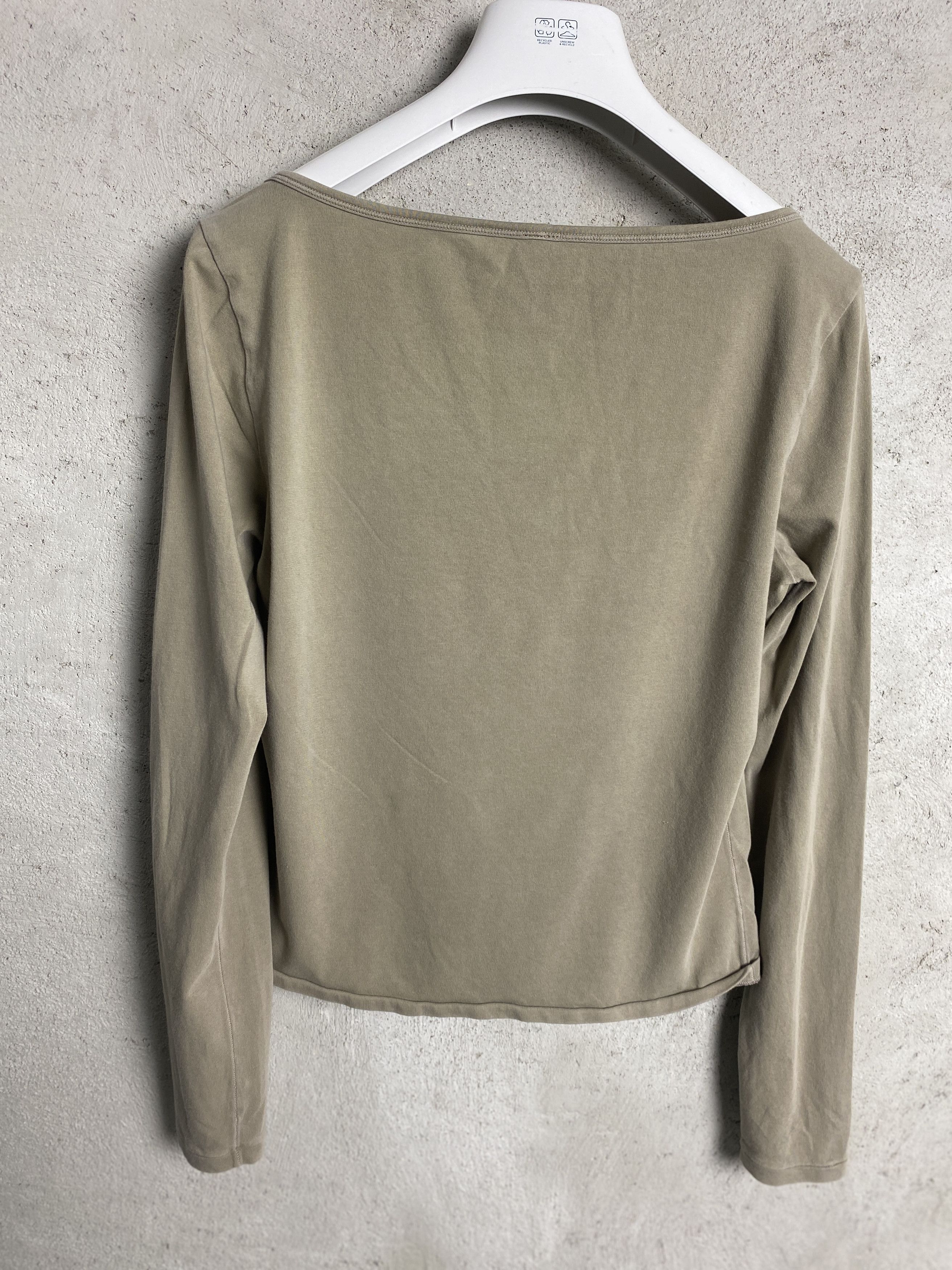 SKIMS Skims long sleeve t-shirt top casual Size L / US 10 / IT 46 - 6 Thumbnail