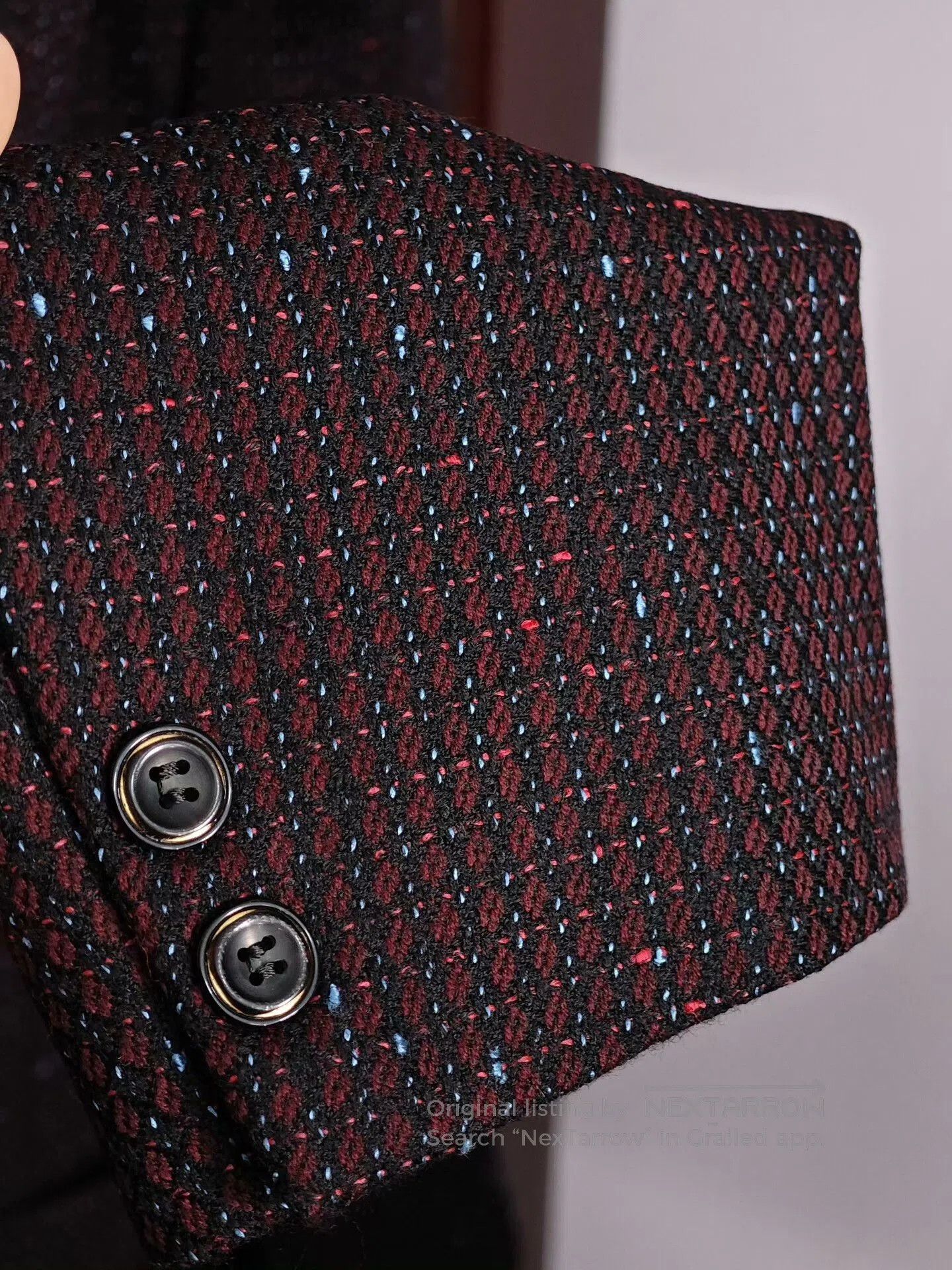 Japanese Brand Custom British Wool Blend Suit. Size US M / EU 48-50 / 2 - 4 Thumbnail