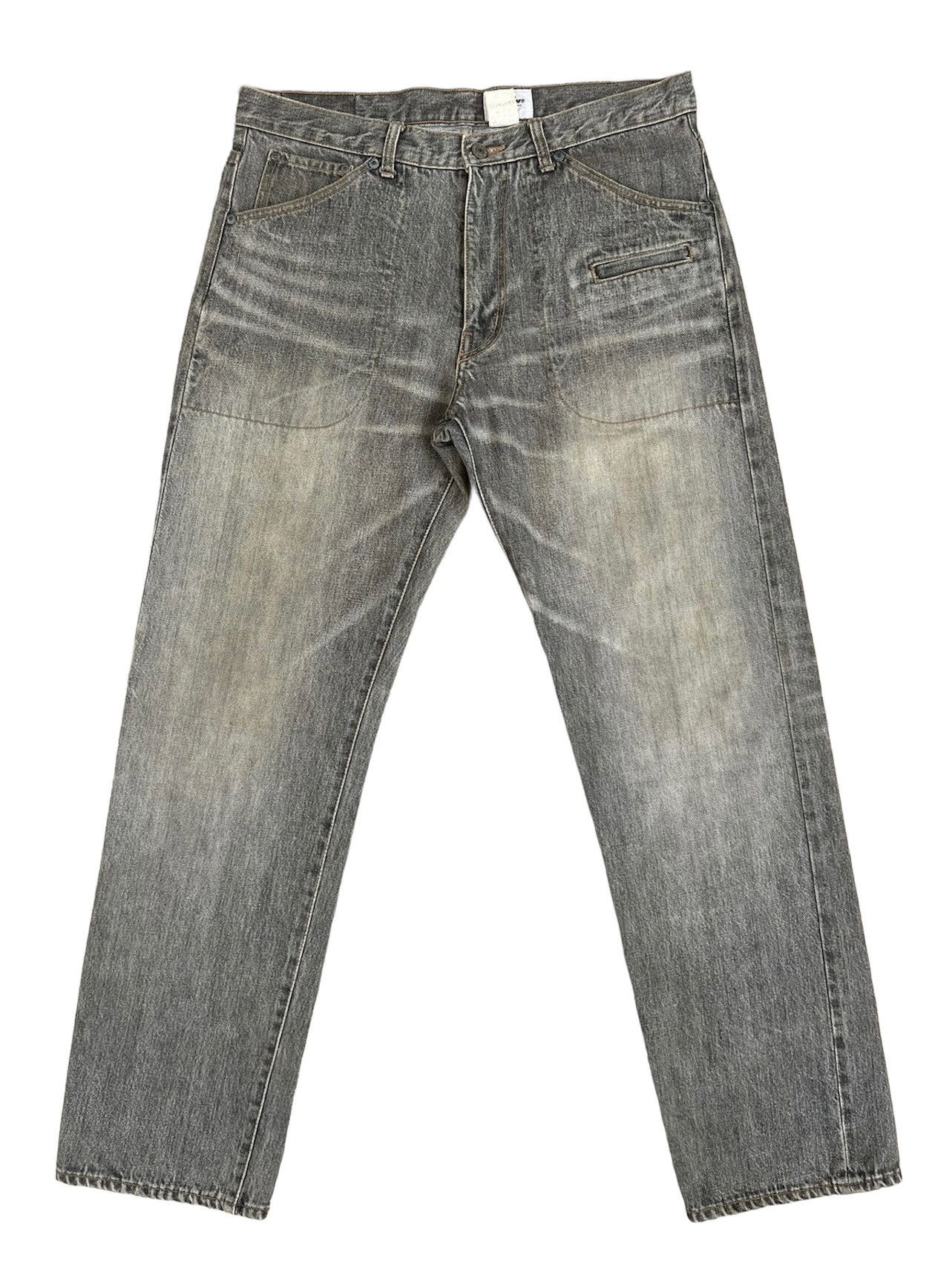 QUENCHLOUD Vintage QUENCH TOKYO Dirty Mud Denim Selvedge Jeans Size US 32 / EU 48 - 2 Thumbnail