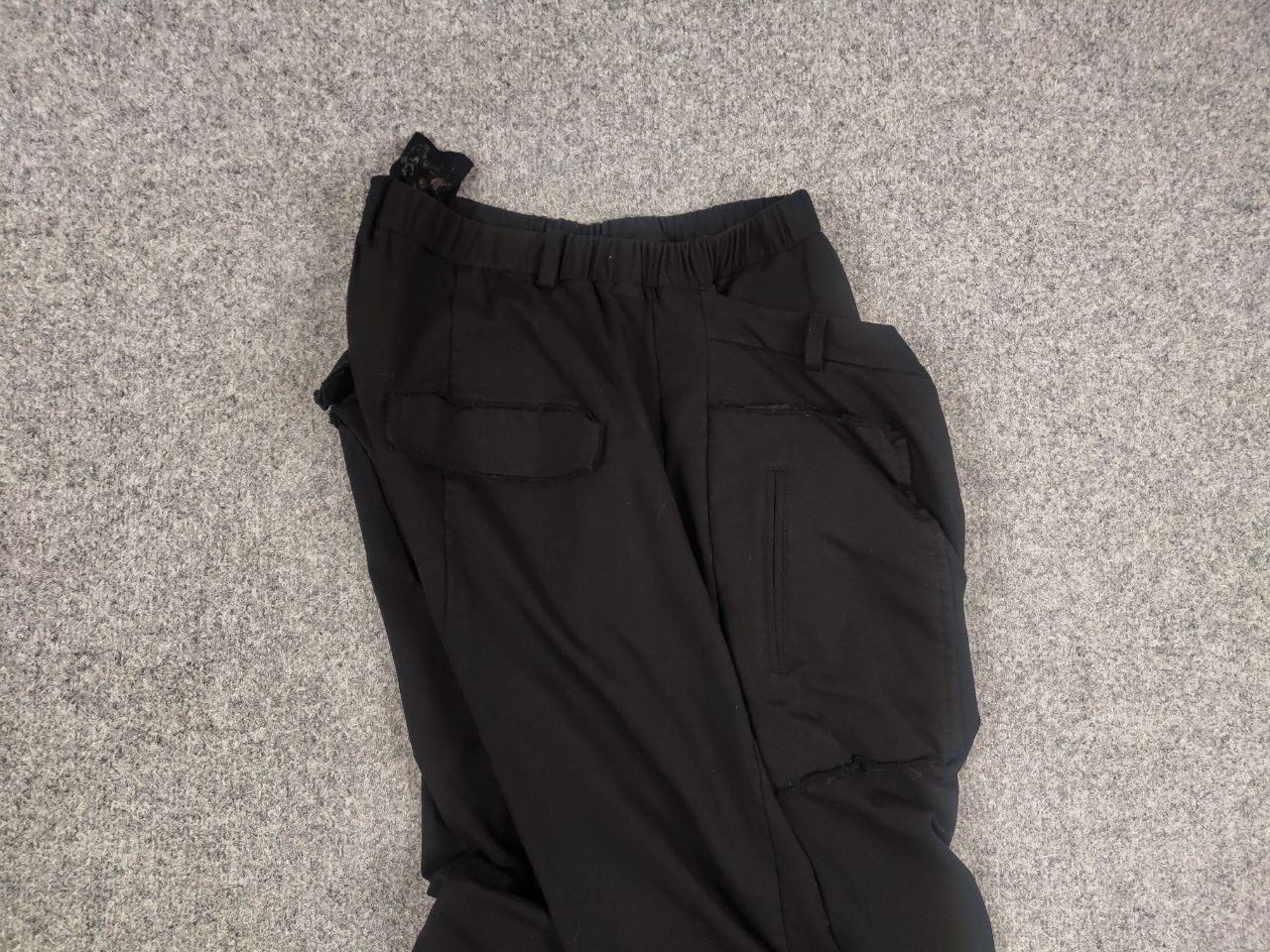 Other Barbara Speer Design Avant Garde Harem Black double Pants Size 32" / US 10 / IT 46 - 16 Thumbnail