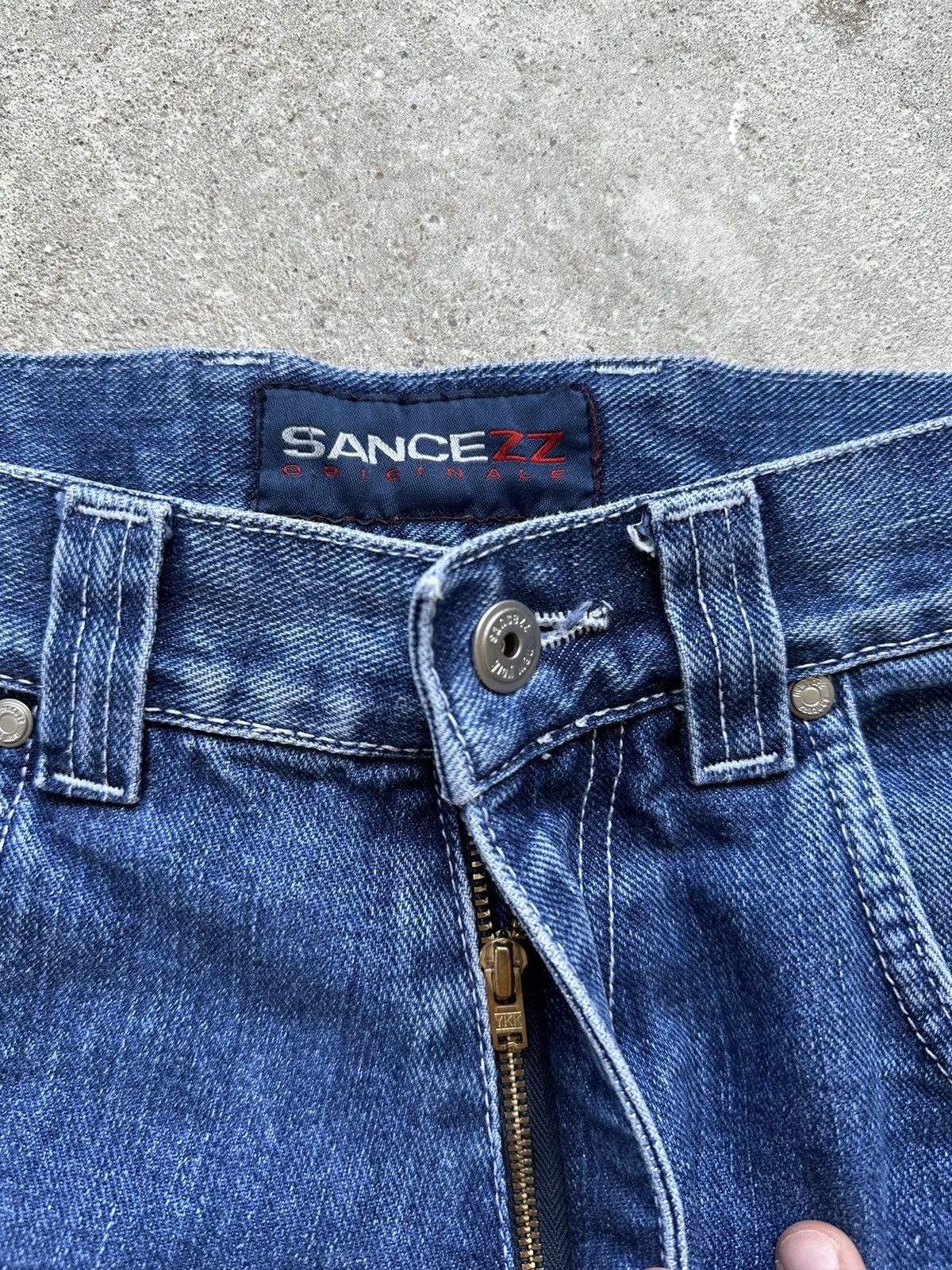 Vintage Vintage Sanchezz Baggy Rap Jeans Size US 32 / EU 48 - 12 Thumbnail