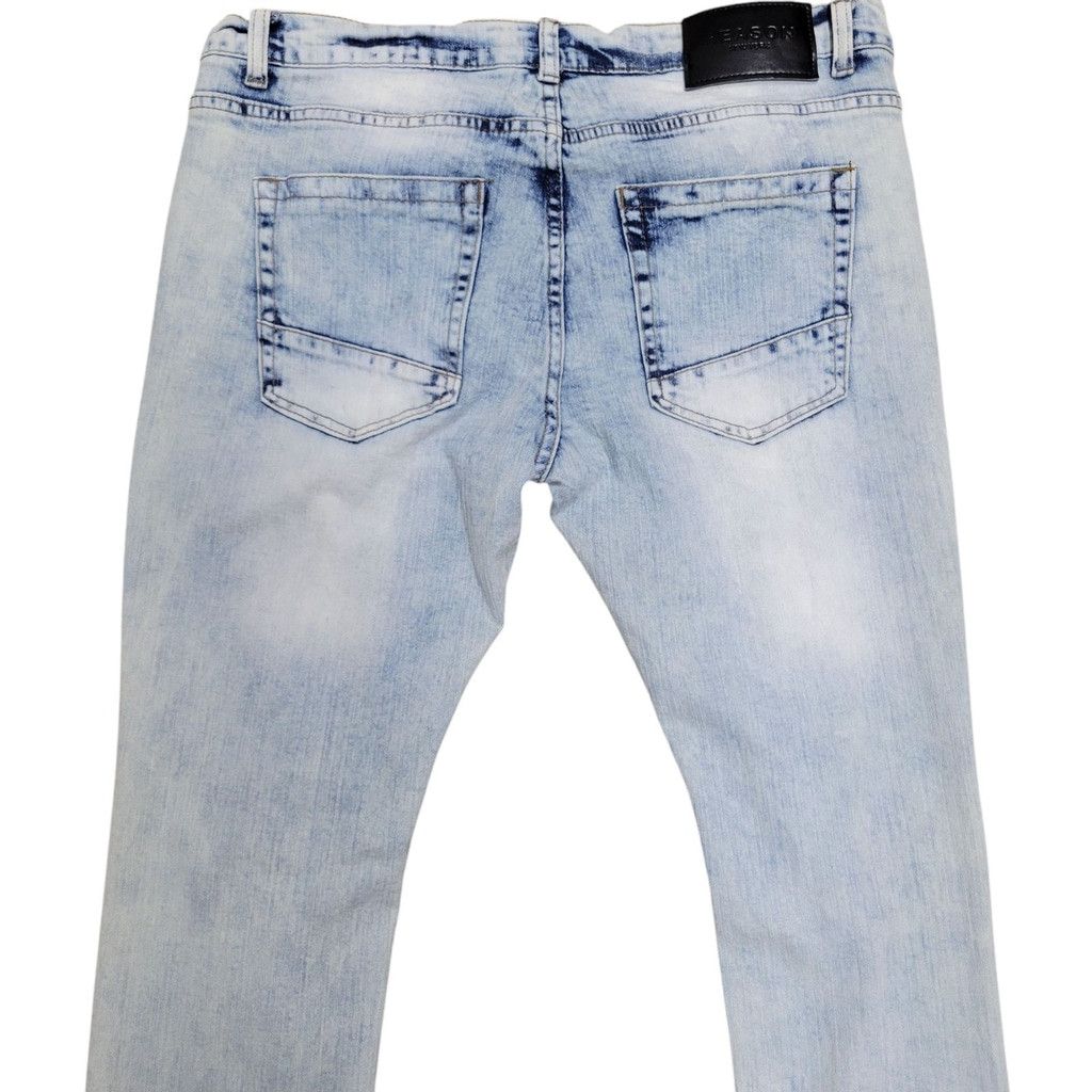Reason Reason New York Distressed Skinny Jeans Men's Size 34/32 Size US 34 / EU 50 - 8 Thumbnail