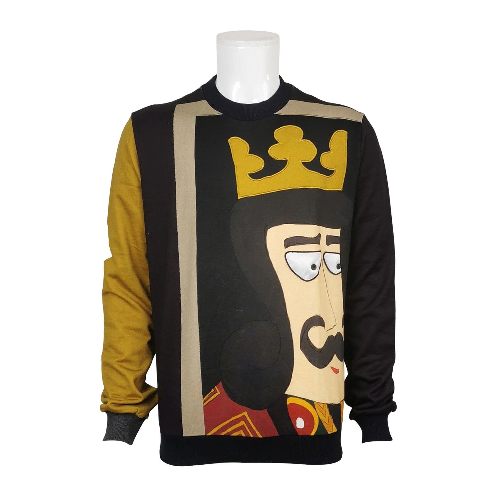 Dolce & Gabbana Dolce & Gabbana King of Love Graphic Sweatshirt Size 52 Size US L / EU 52-54 / 3 - 1 Thumbnail