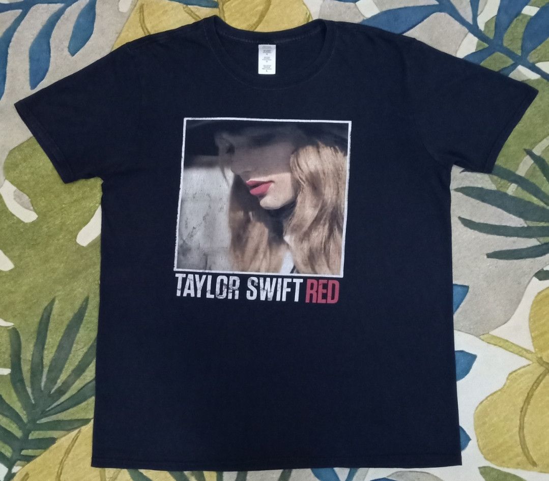 Band Tees Taylor Swift Red T-shirt Size US L / EU 52-54 / 3 - 3 Thumbnail