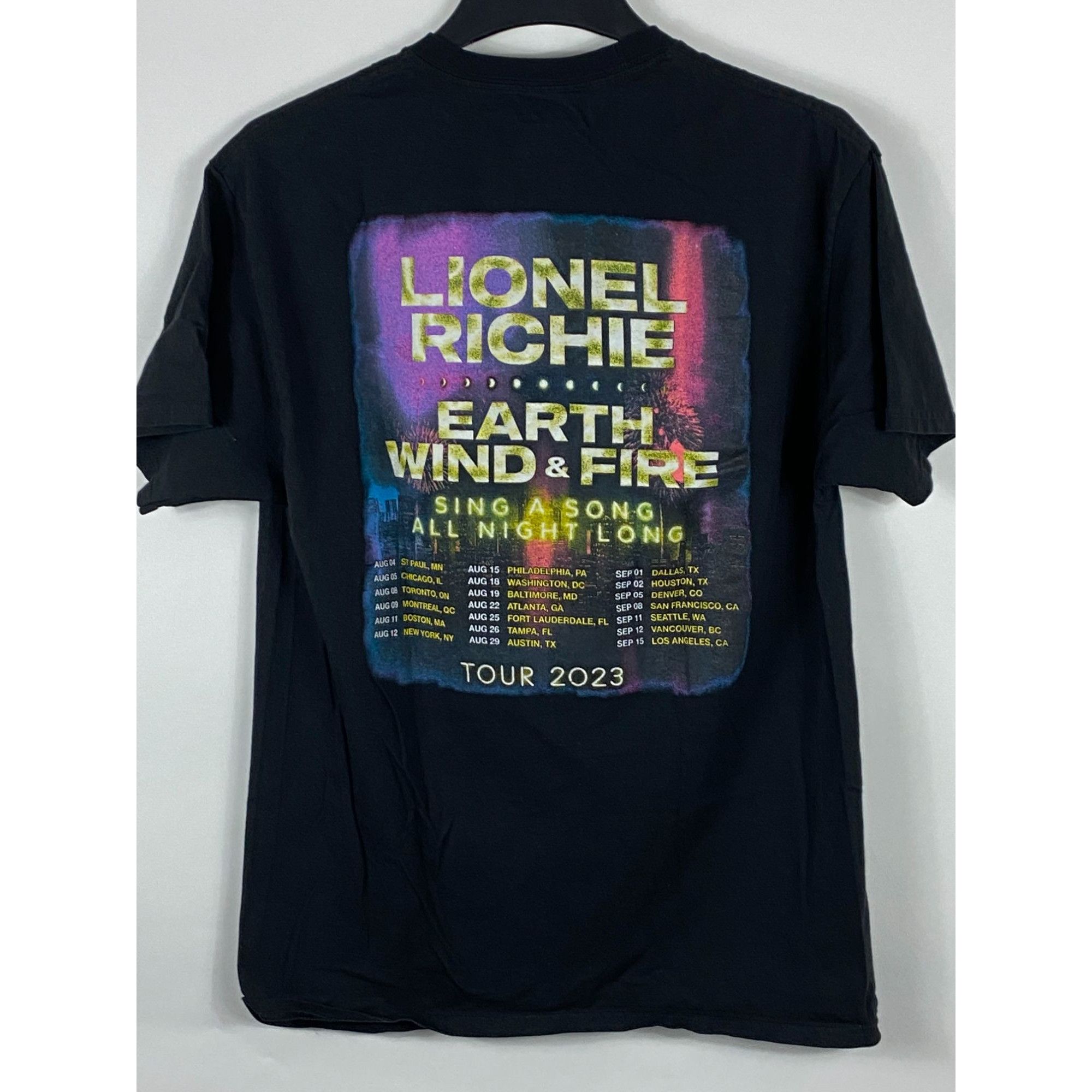 Champion Champion Lionel Richie Earth Wind & Fire 2023 Tour Tee Shirt Size US L / EU 52-54 / 3 - 2 Thumbnail