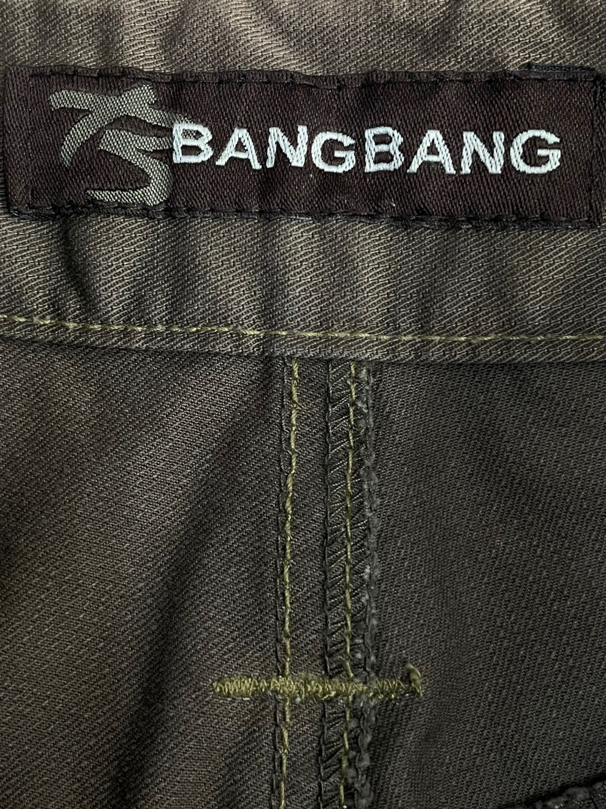 If Six Was Nine × Japanese Brand × Le Grande Bleu (L.G.B.) Bangbang Predator Bondage Parachute Baggy Thick Cargo Pants Size US 30 / EU 46 - 15 Thumbnail