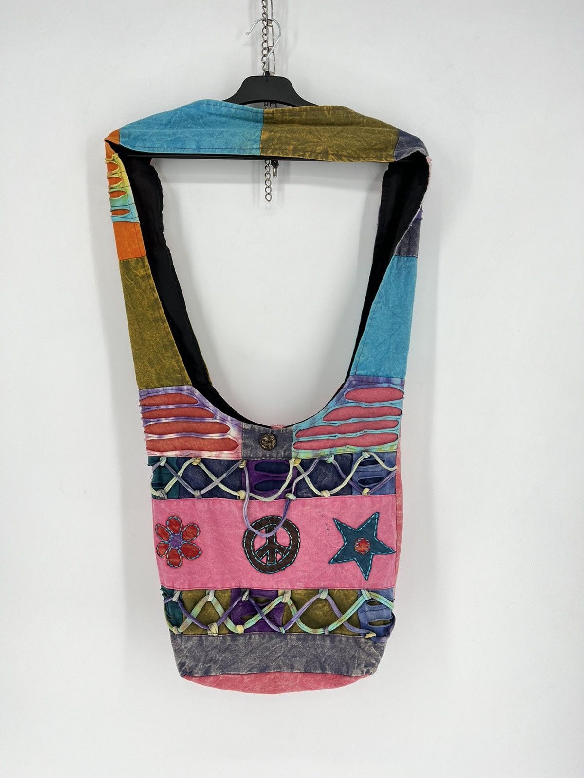 Japanese Brand Vintage Y2K Japanese Shopper Crossbody Hippie Bag Style Size ONE SIZE - 1 Thumbnail