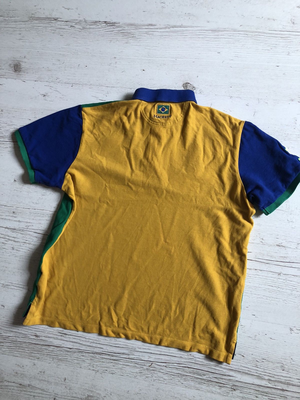 Hackett Polo Hackett brazil 1 vintage Size US XL / EU 56 / 4 - 9 Thumbnail