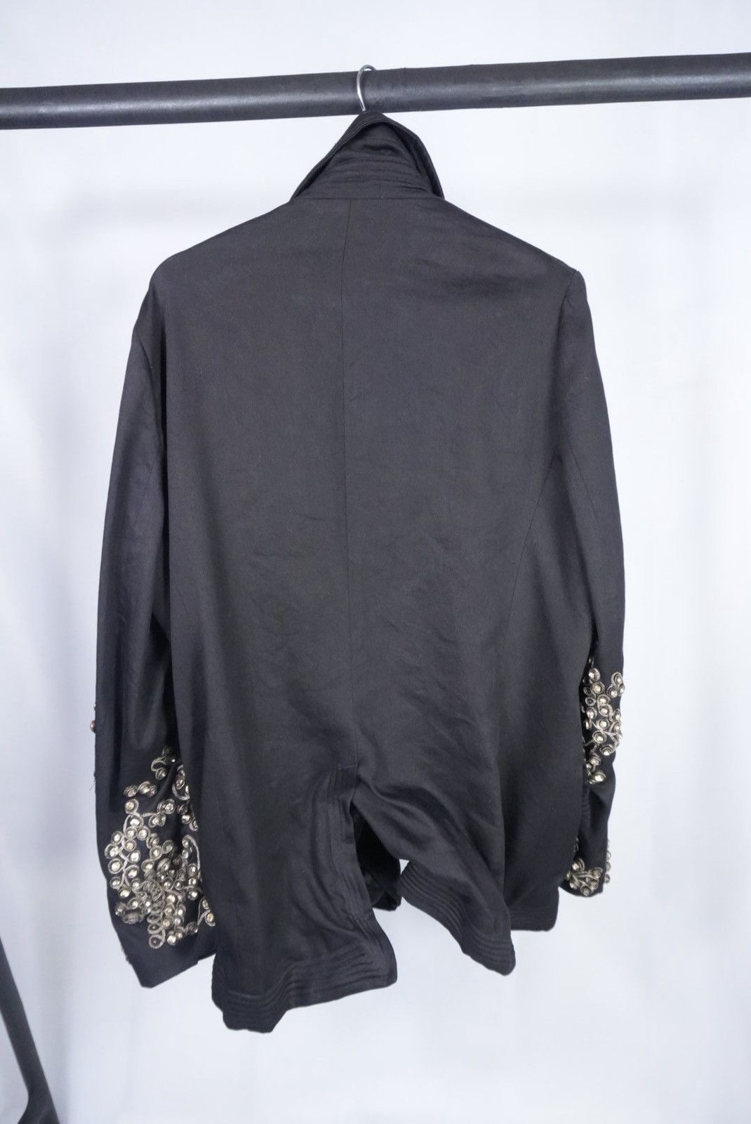 John Galliano Rare John Galliano Deadstock Embellished Blazer Size 52 Size 52R - 7 Thumbnail