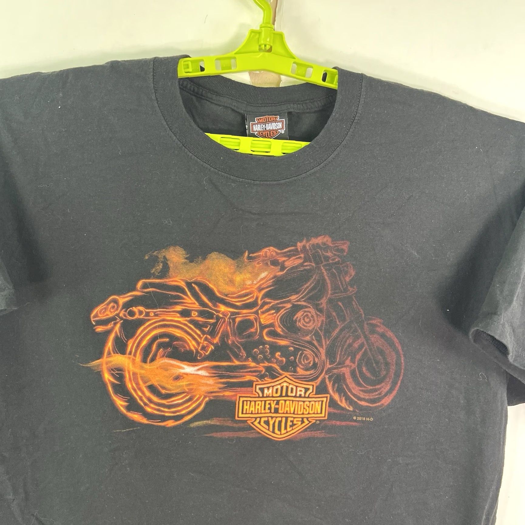 Harley Davidson Harley-Davidson Jackson Mississippi T-Shirt XL Black Graphic Print Biker Mens Size US XL / EU 56 / 4 - 3 Thumbnail