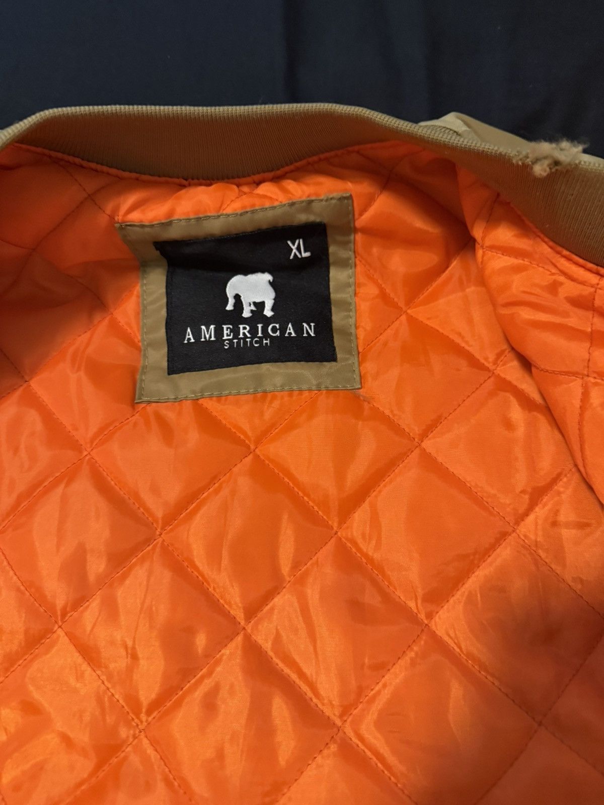 Other × Vintage brown aviator bomber jacket Size US L / EU 52-54 / 3 - 8 Thumbnail