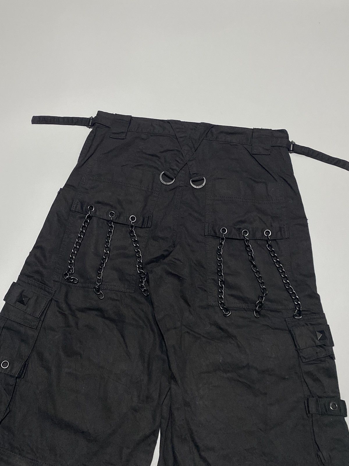 Tripp NYC Rare! Tripp Nyc Raver Dark Gothic Bondage Shorts Size US 32 / EU 48 - 4 Thumbnail