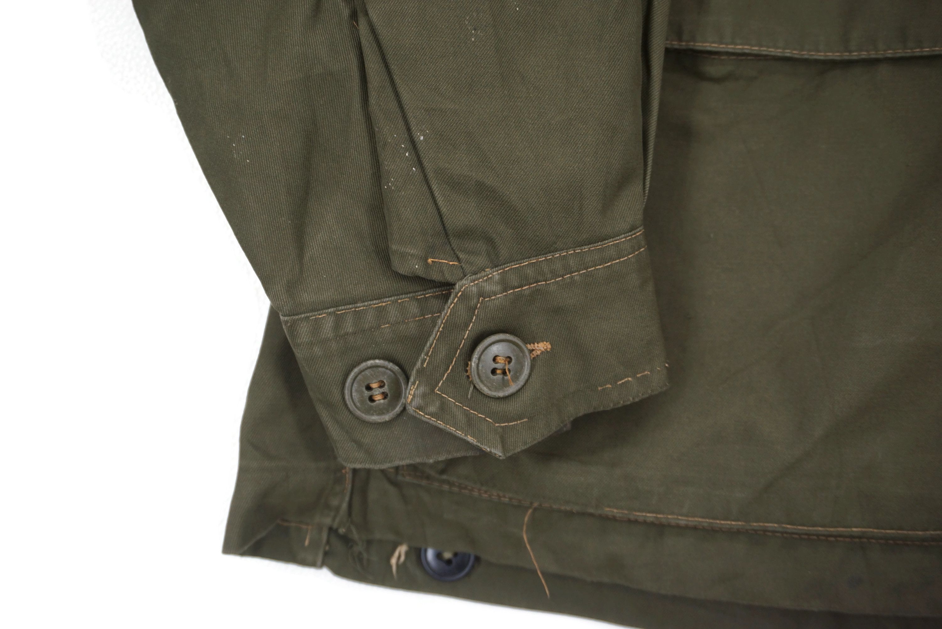 Vintage Panzera and Bove Caserta Italy 11-9-1973 Army Field Jacket Size US M / EU 48-50 / 2 - 11 Thumbnail