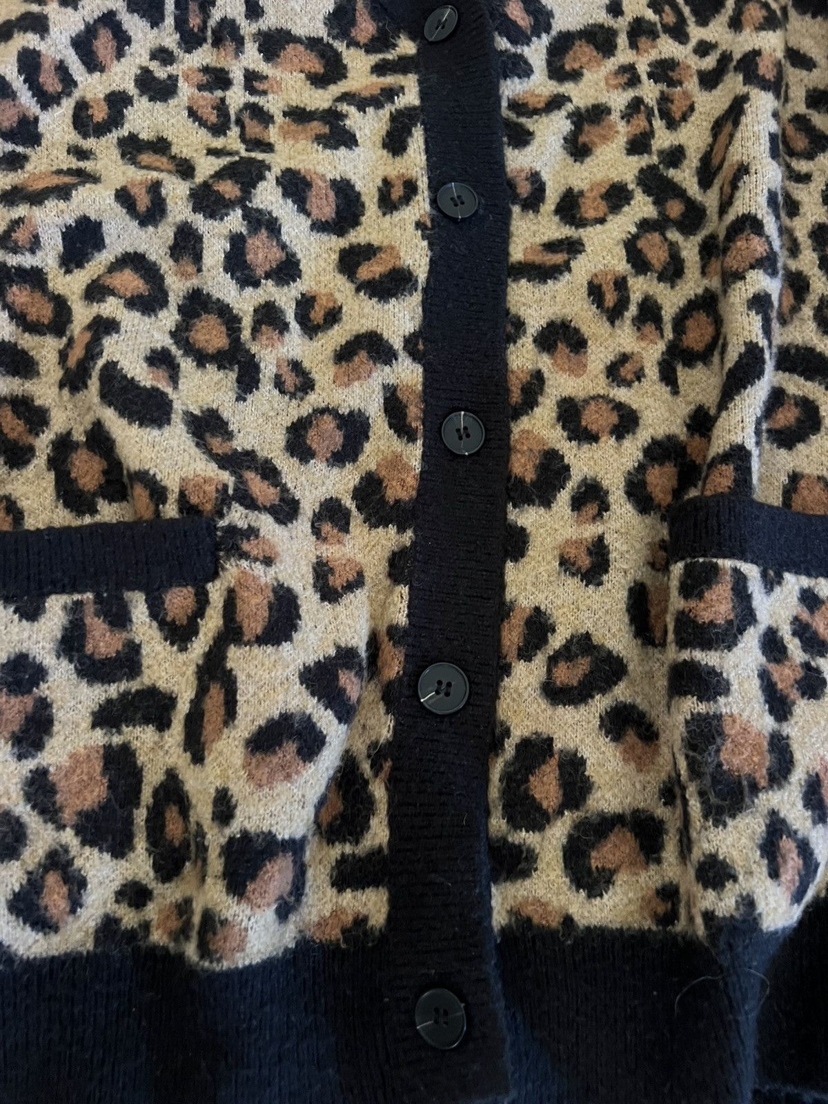 Other UK Other UK Leopard Cardigan - SOLD OUT Size US L / EU 52-54 / 3 - 7 Thumbnail