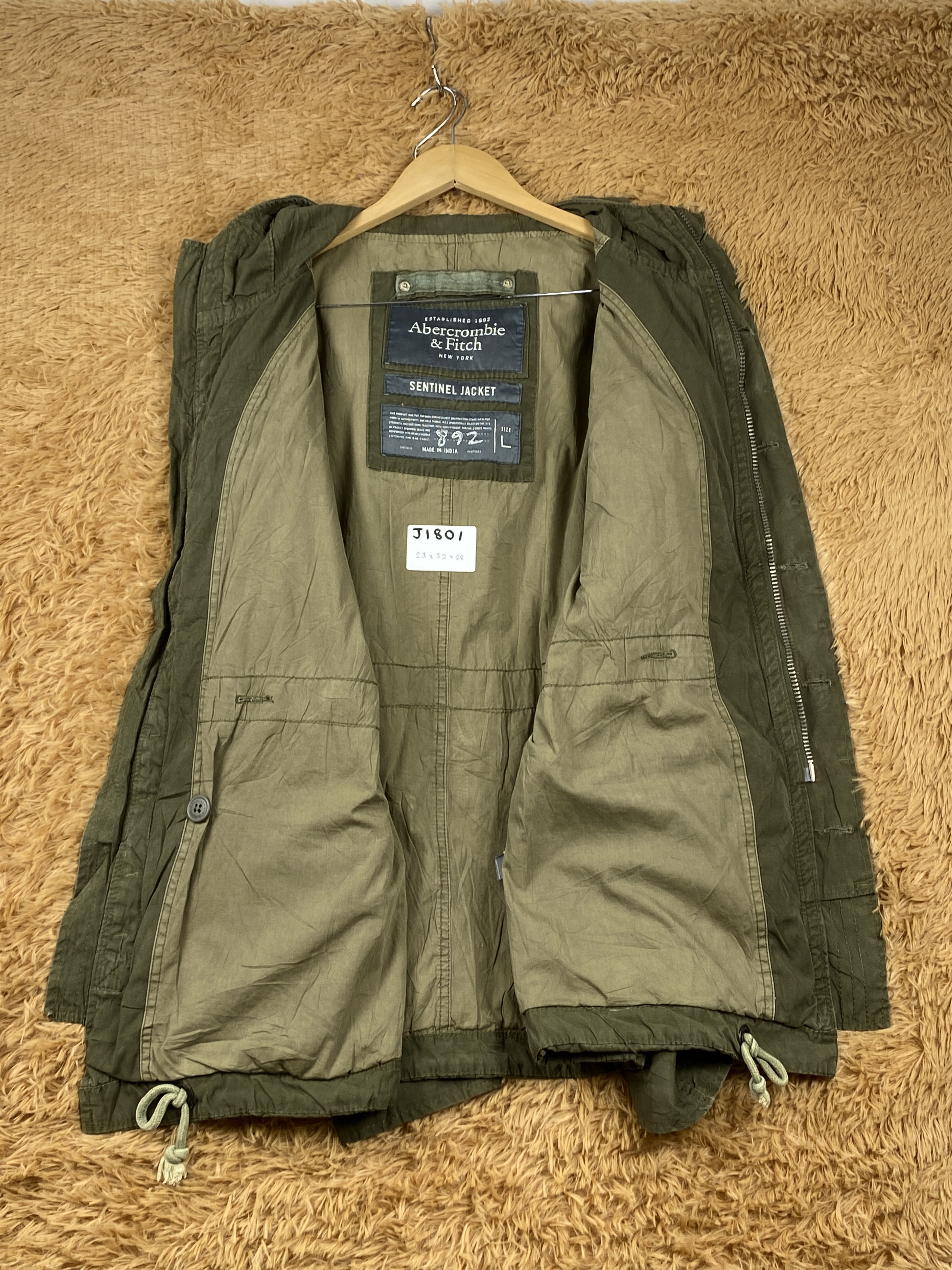 Abercrombie & Fitch Vintage Abercrombie & Fitch Hoodie Jacket J1801 Size US S / EU 44-46 / 1 - 6 Thumbnail