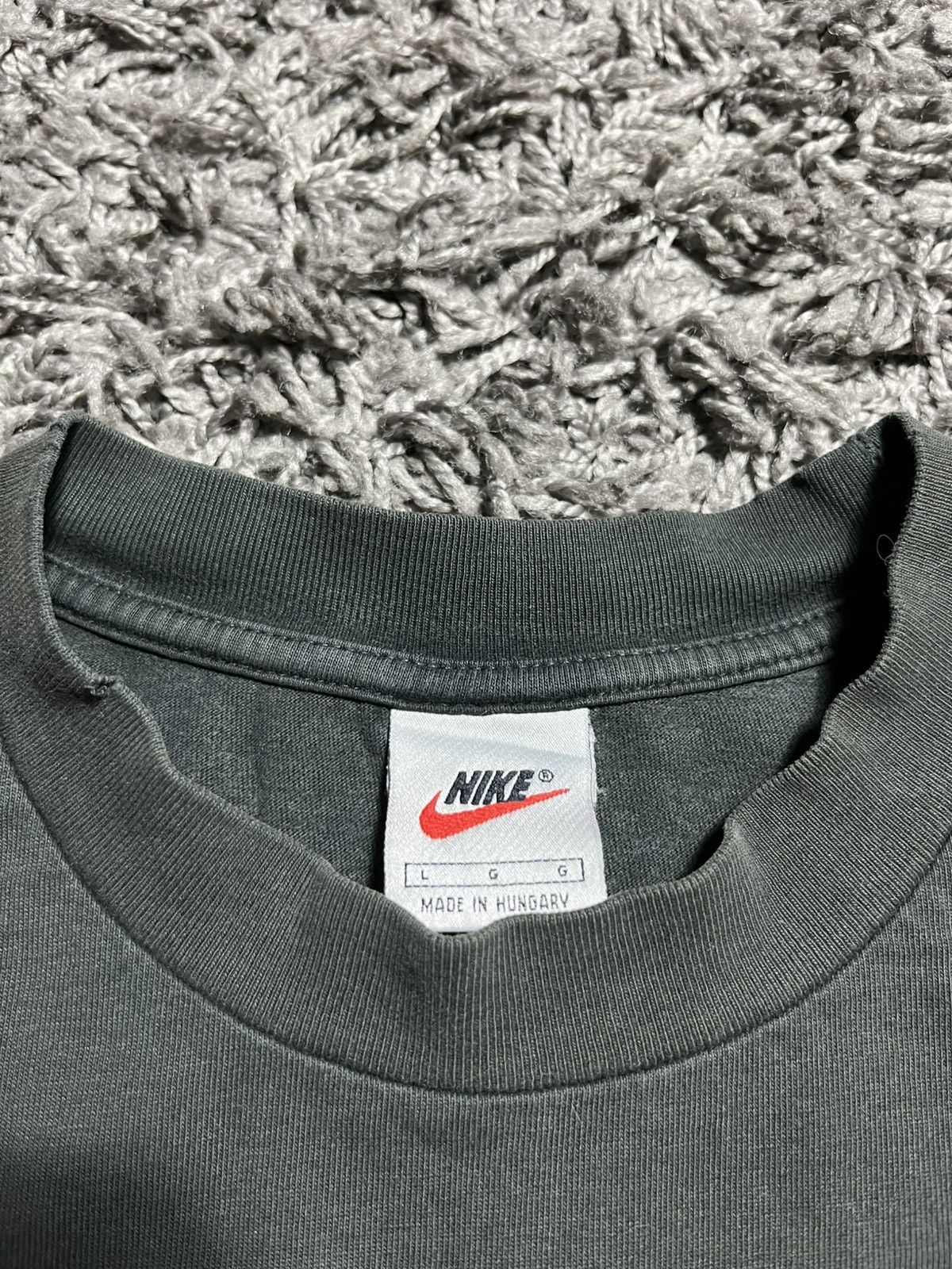 Nike NIKE “MAN OR MACHINE” JORDAN VINTAGE COTTON NBA TEE Size US L / EU 52-54 / 3 - 7 Thumbnail