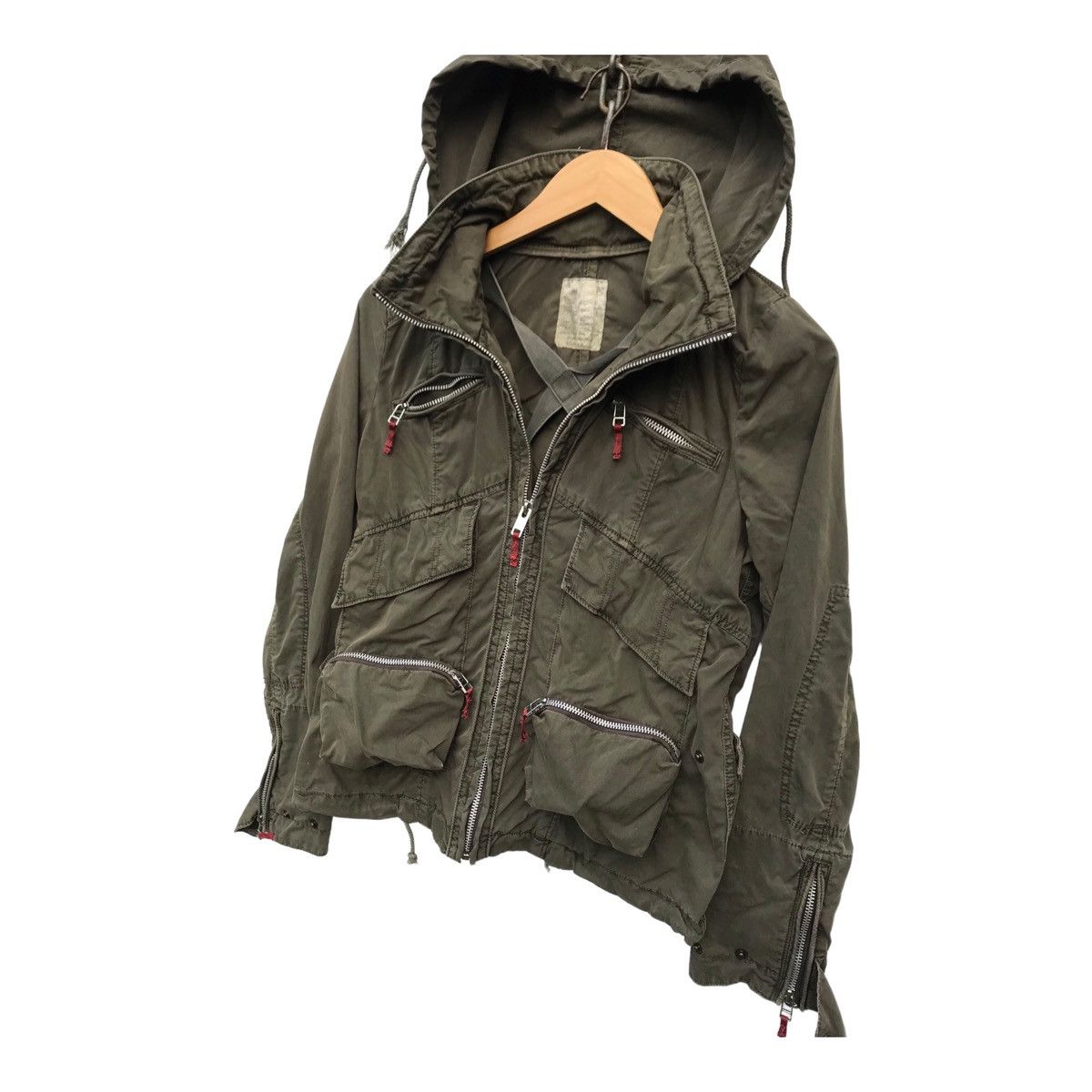 Avirex Avirex MFG Women Parachute Tactical Military Hoodie-19”x 22” Size M / US 6-8 / IT 42-44 - 4 Thumbnail