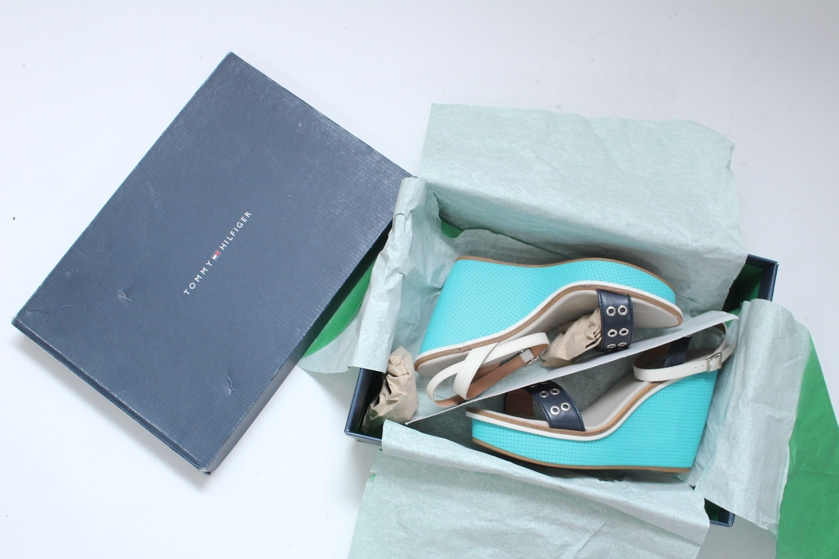 Tommy Hilfiger Tommy Hilfiger Sandals Miami Blue Size 41 New Authentic Size US 11 / IT 41 - 5 Thumbnail