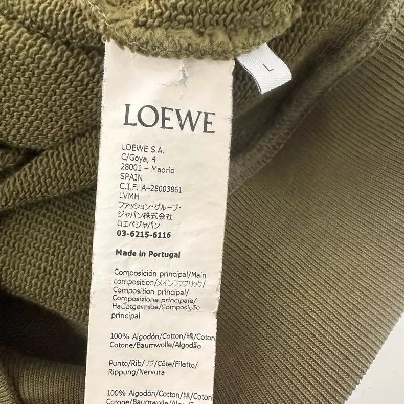 Loewe LOEWE Crew neck letter logo embroidery sports classic swea Size US L / EU 52-54 / 3 - 3 Thumbnail