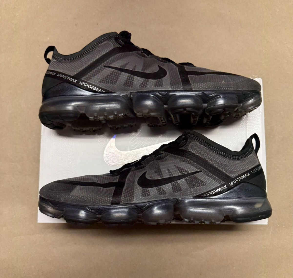 Nike Nike Air Vapormax 2019 Ghost Black men’s size 14 running! Size US 14 / EU 47 - 1 Thumbnail