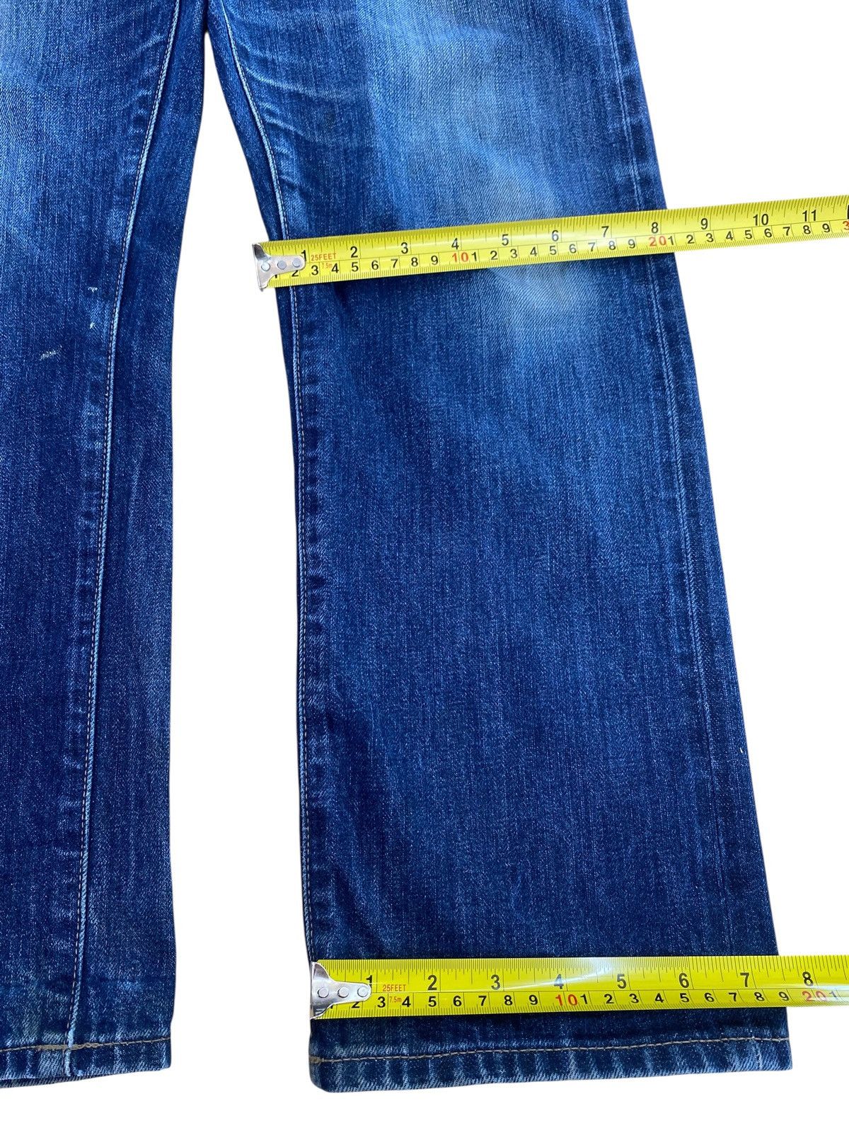Uniqlo Uniqlo Selvedge Faded Wash Loose Jeans Size US 30 / EU 46 - 13 Thumbnail