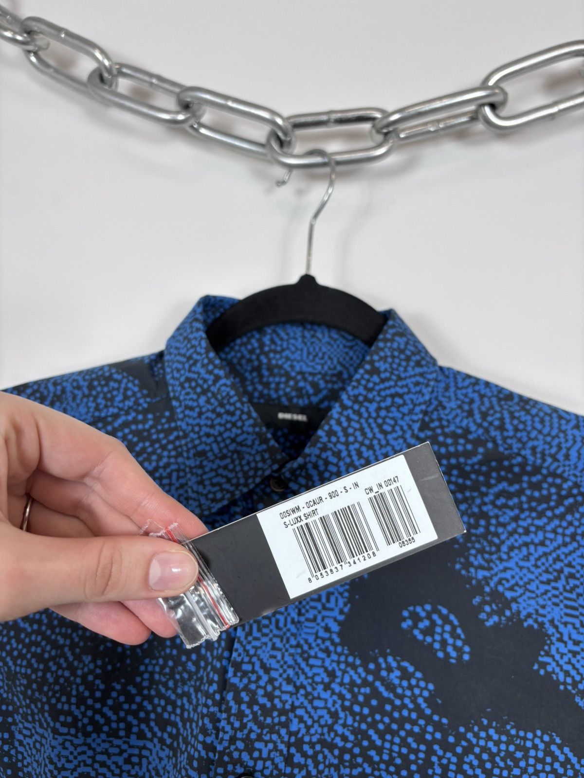 Diesel Diesel Luxx NWT Men’s All Over Print Button Up Shirt Size US S / EU 44-46 / 1 - 7 Thumbnail