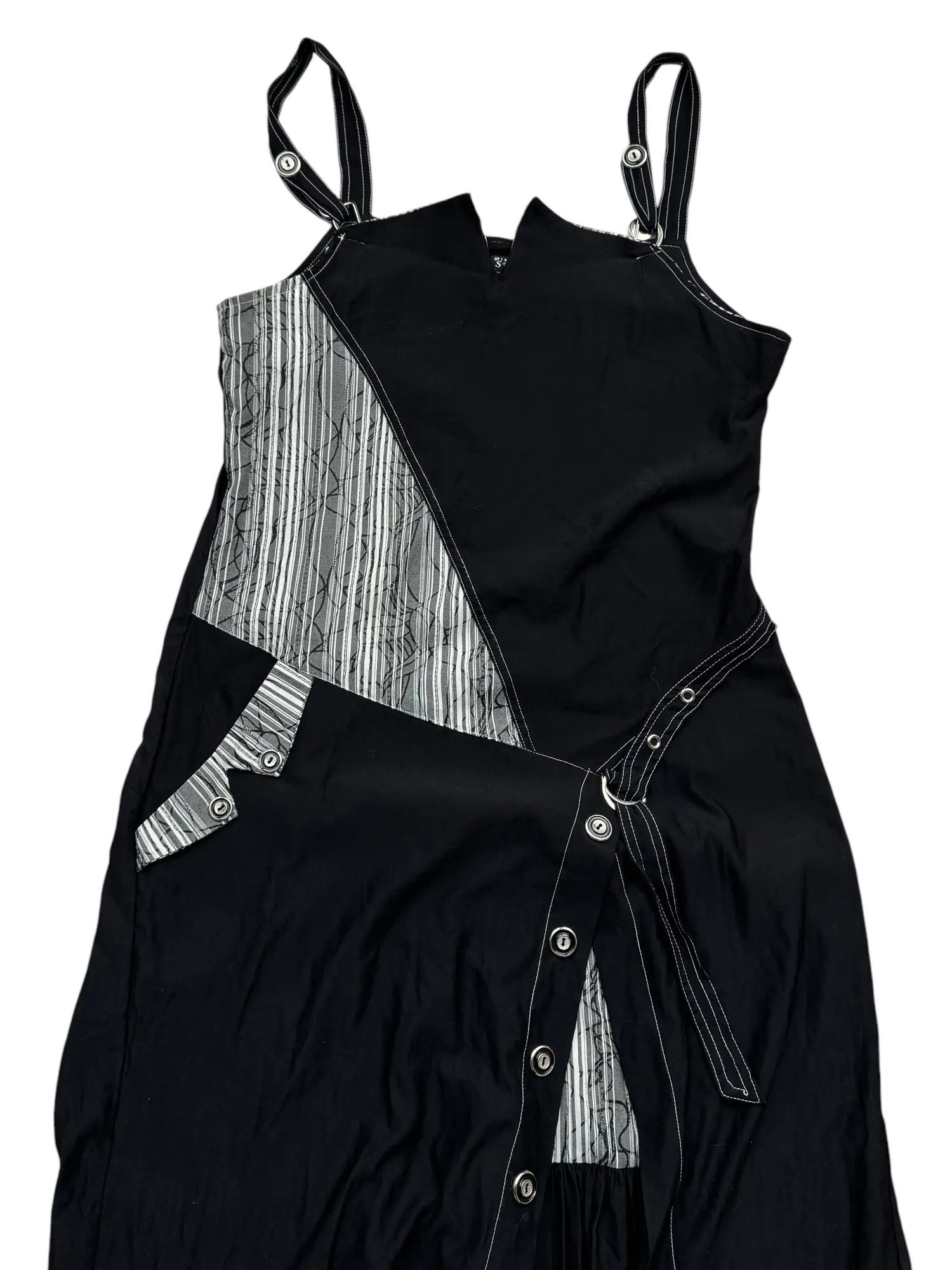 Vintage Hybrid Dress With Strap From The 90s(V75) Size L / US 10 / IT 46 - 2 Thumbnail