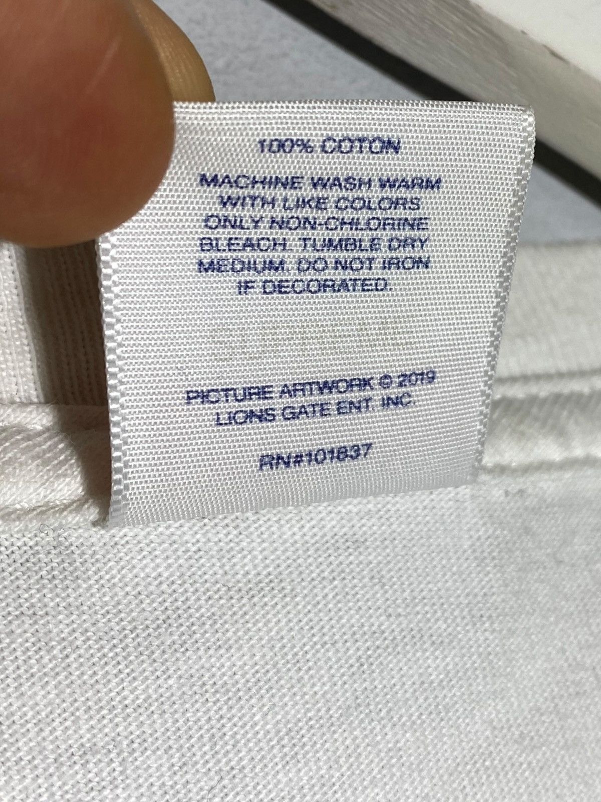 Supreme Supreme King of New York Heather White Tee SS19 Chris Walken Size US M / EU 48-50 / 2 - 11 Thumbnail