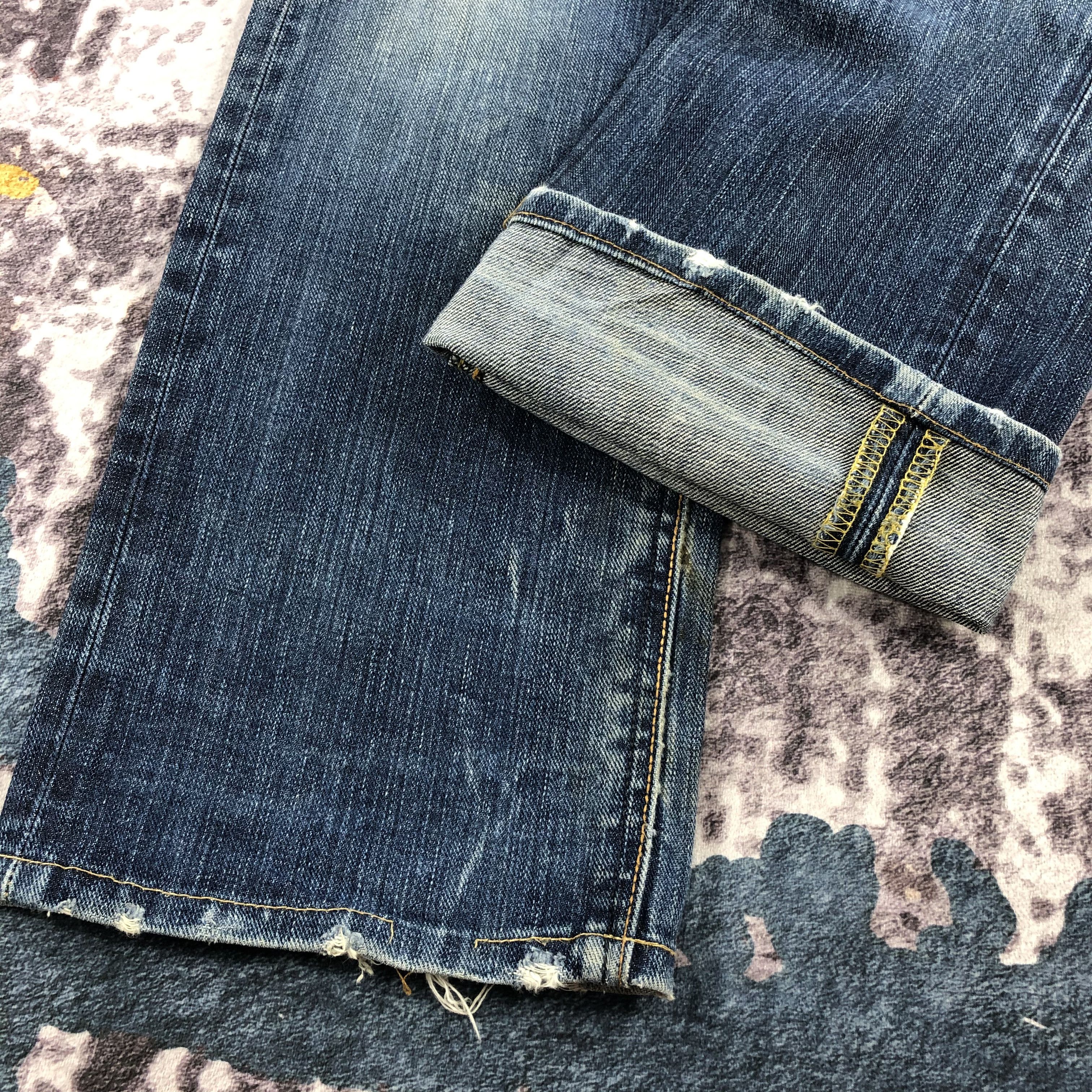 Lee Vintage Blue Wash Lee Jeans-JM2262 Size US 31 - 8 Thumbnail