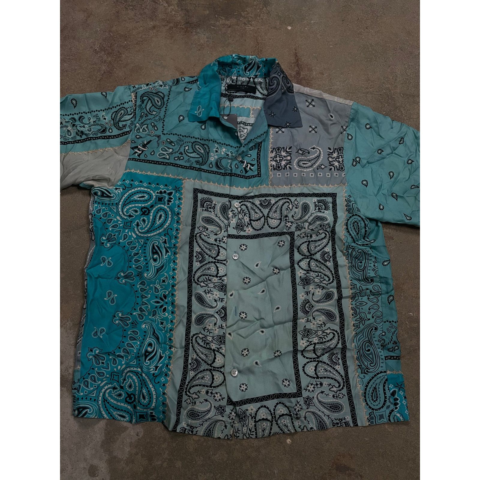 Amiri Amiri Paisley Button Up Used Large Size US L / EU 52-54 / 3 - 1 Thumbnail