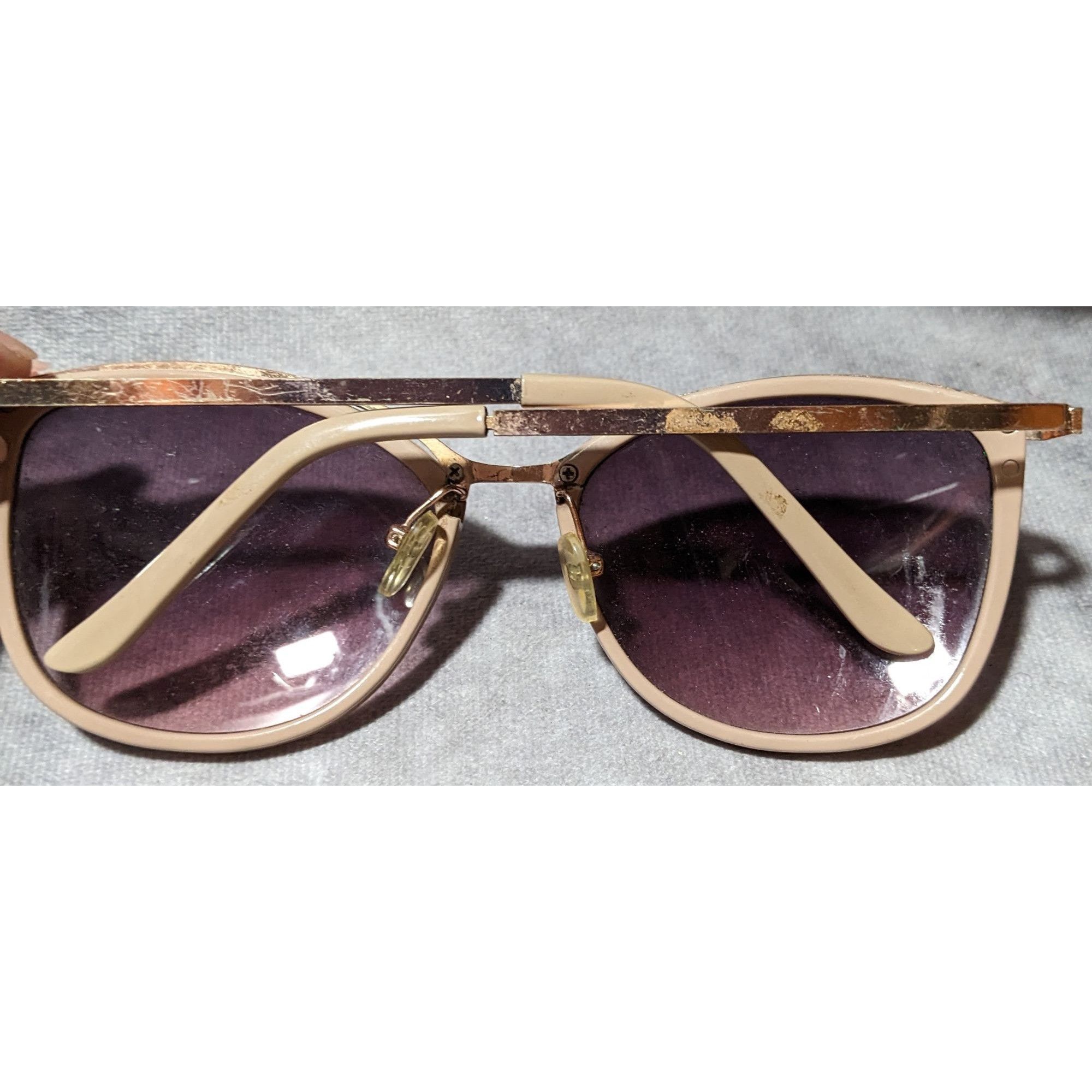 Other NYS Collection Morgan Avenue Beige And Rose Gold Sunglasses Size ONE SIZE - 9 Thumbnail