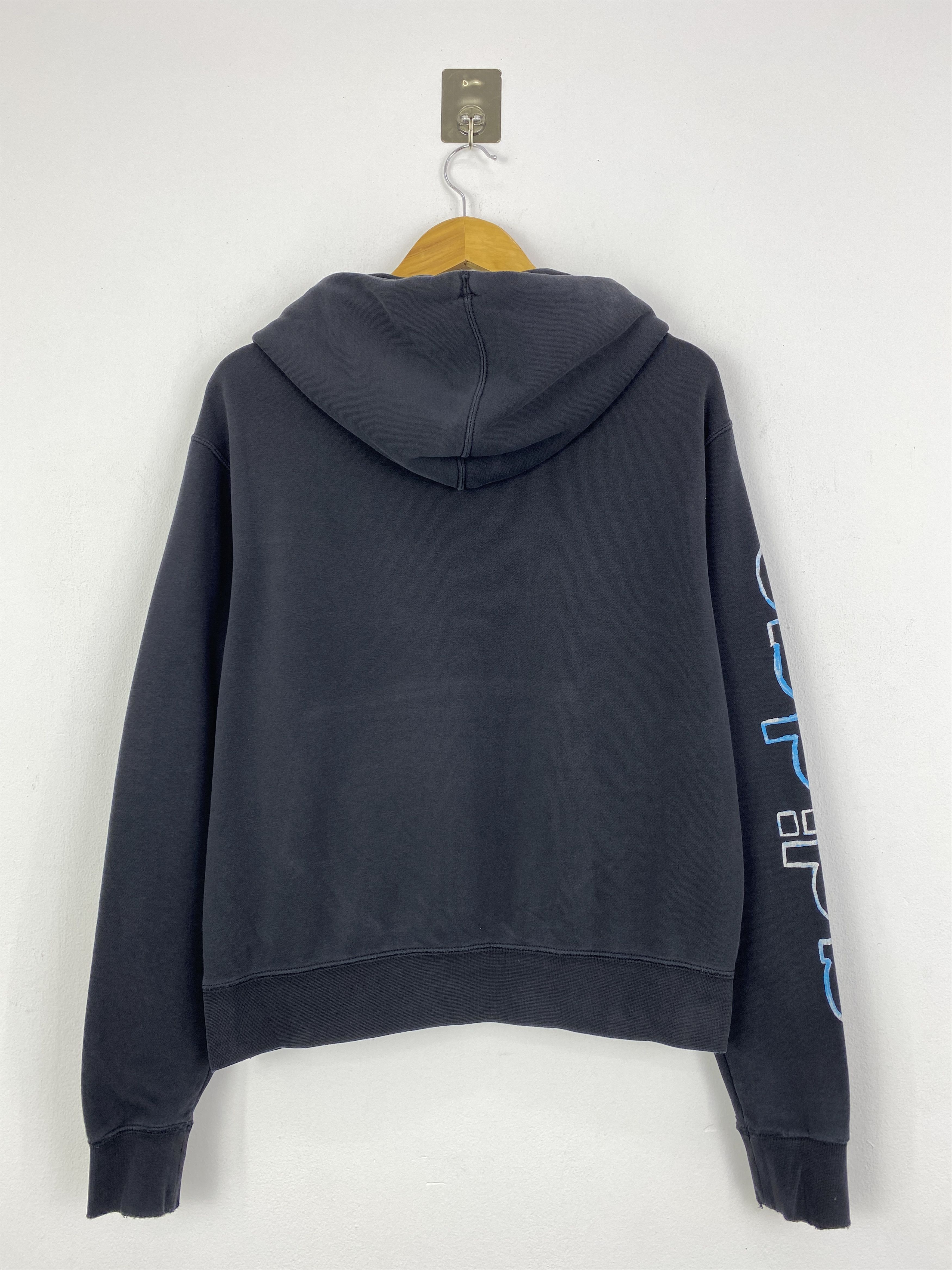Adidas Vintage Adidas Big Logo Pullover Hoodie SH0149 Size US L / EU 52-54 / 3 - 3 Thumbnail