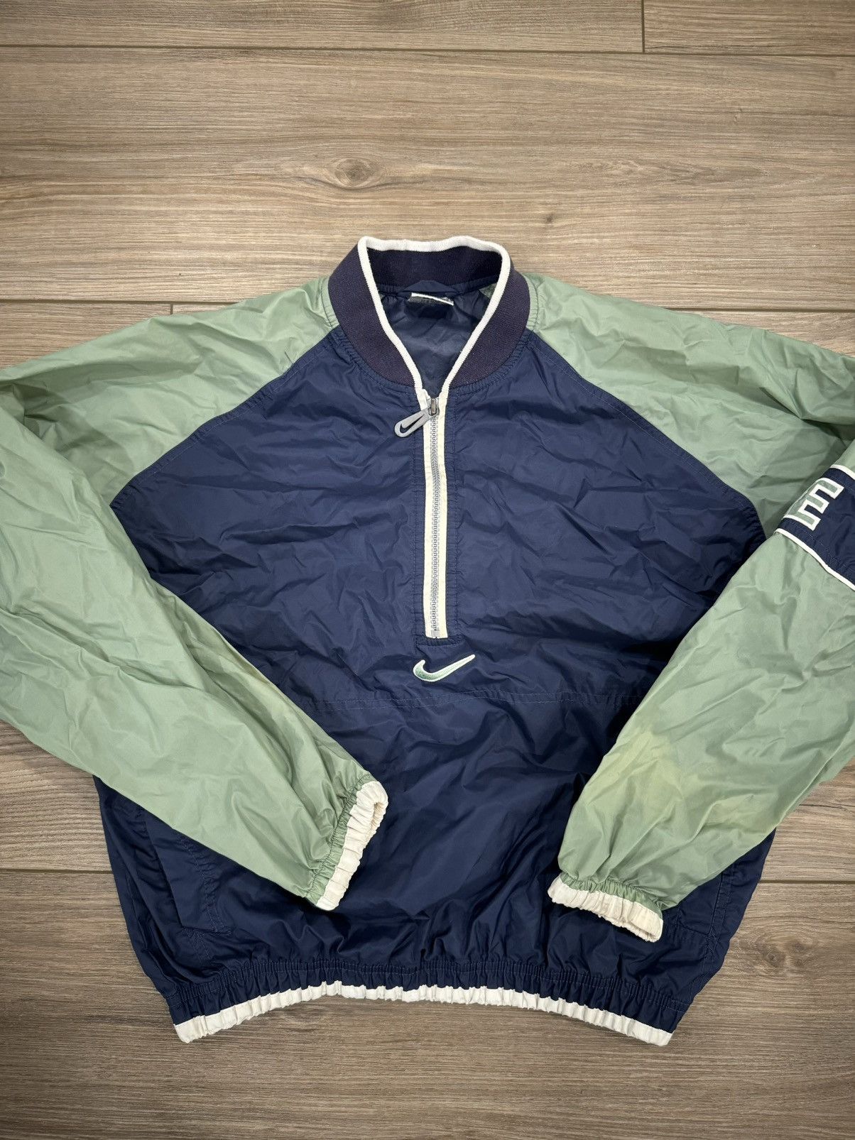 Nike × Vintage Vintage Nike quarter zip jacket Size US S / EU 44-46 / 1 - 2 Thumbnail