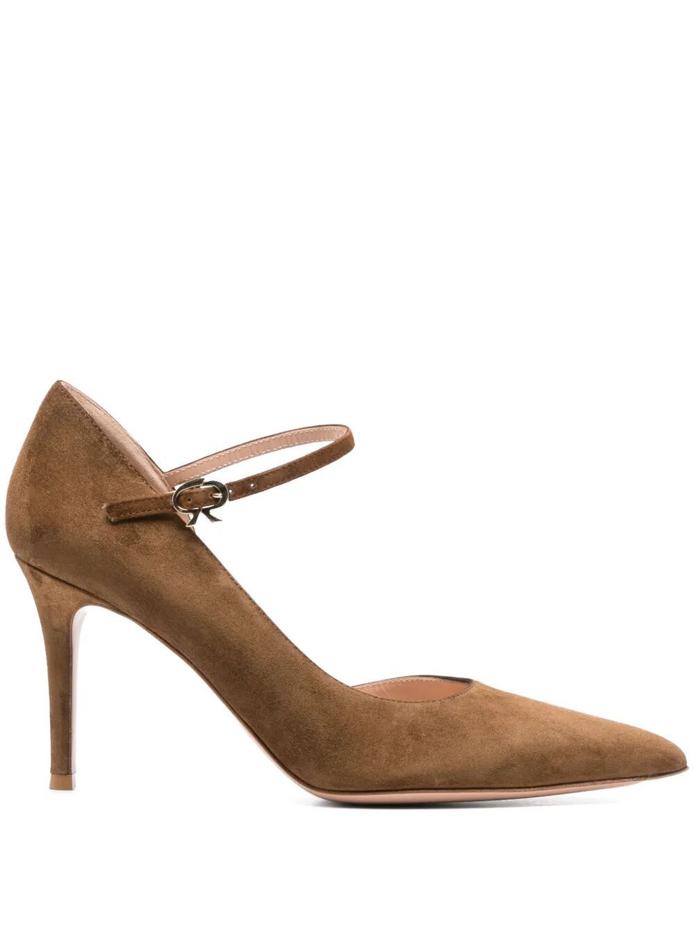 Gianvito Rossi SUEDE DECOLLETE T.085 Size US 11 / IT 41 - 1 Thumbnail