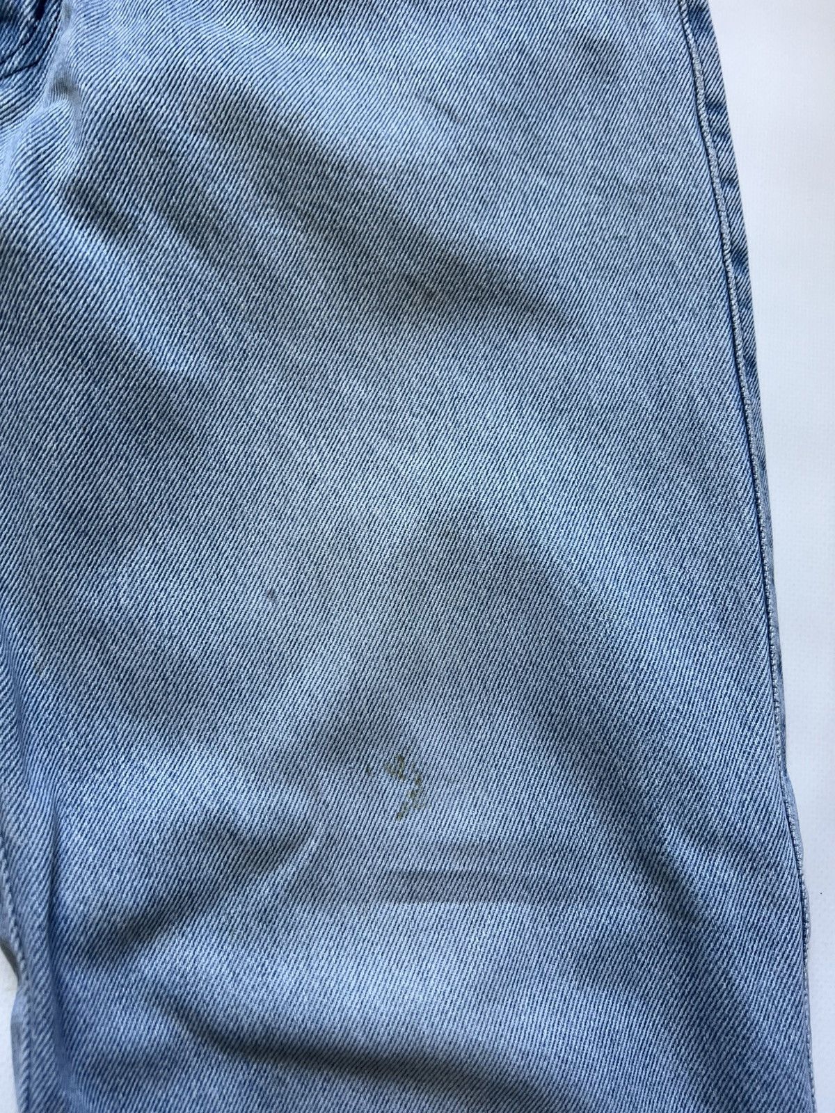 Armani Vintage Armani Jeans Blue Wash Distressed Denim Pants Size US 28 / EU 44 - 7 Thumbnail