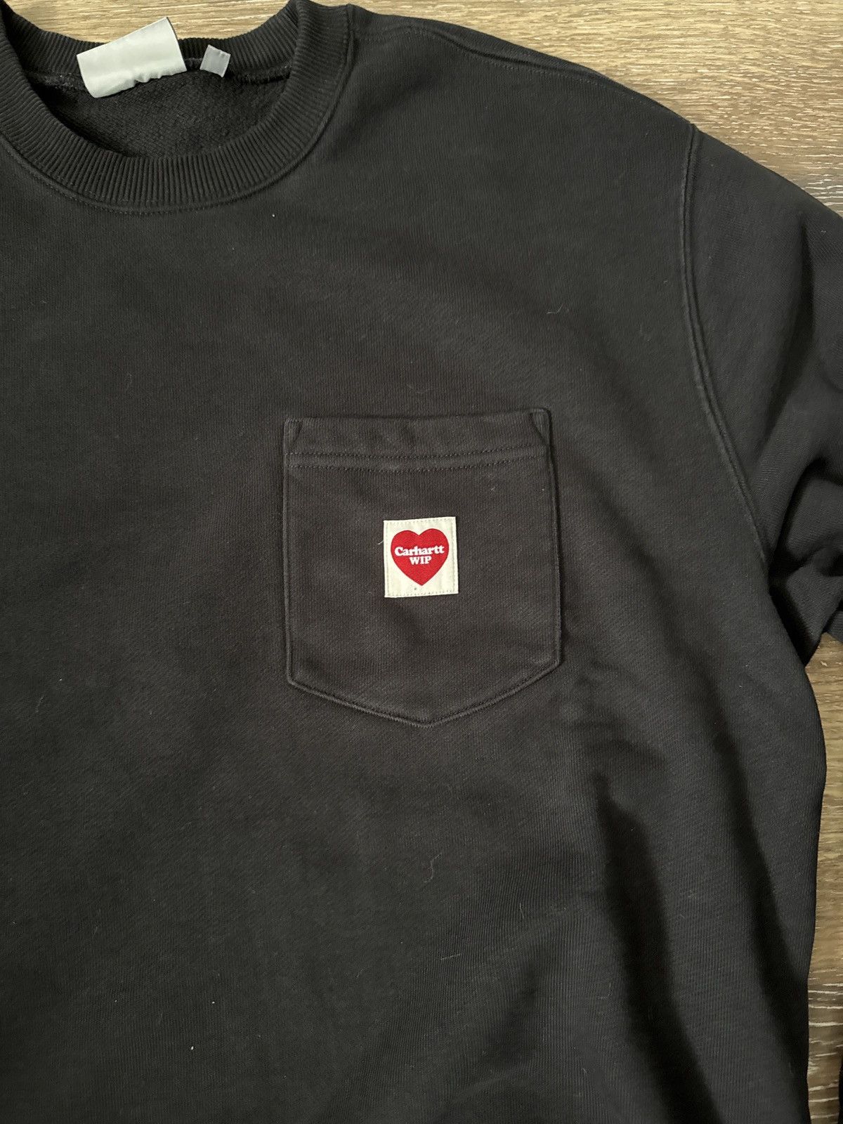 Carhartt Wip Black Carhartt WIP crewneck Size US L / EU 52-54 / 3 - 2 Thumbnail