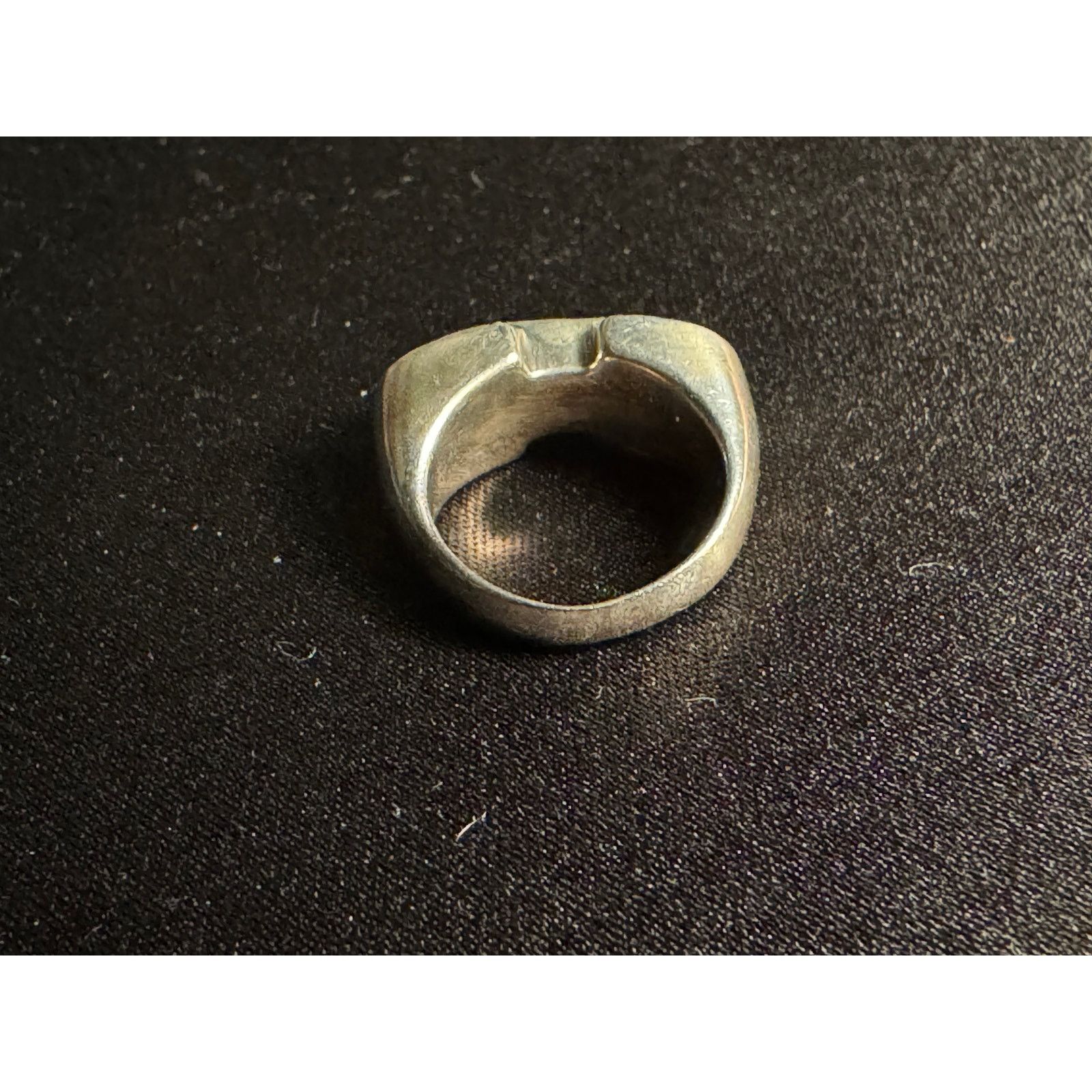 Other 925 Sterling Silver Onyx & Marcasites Ring Size 5 Size ONE SIZE - 5 Thumbnail