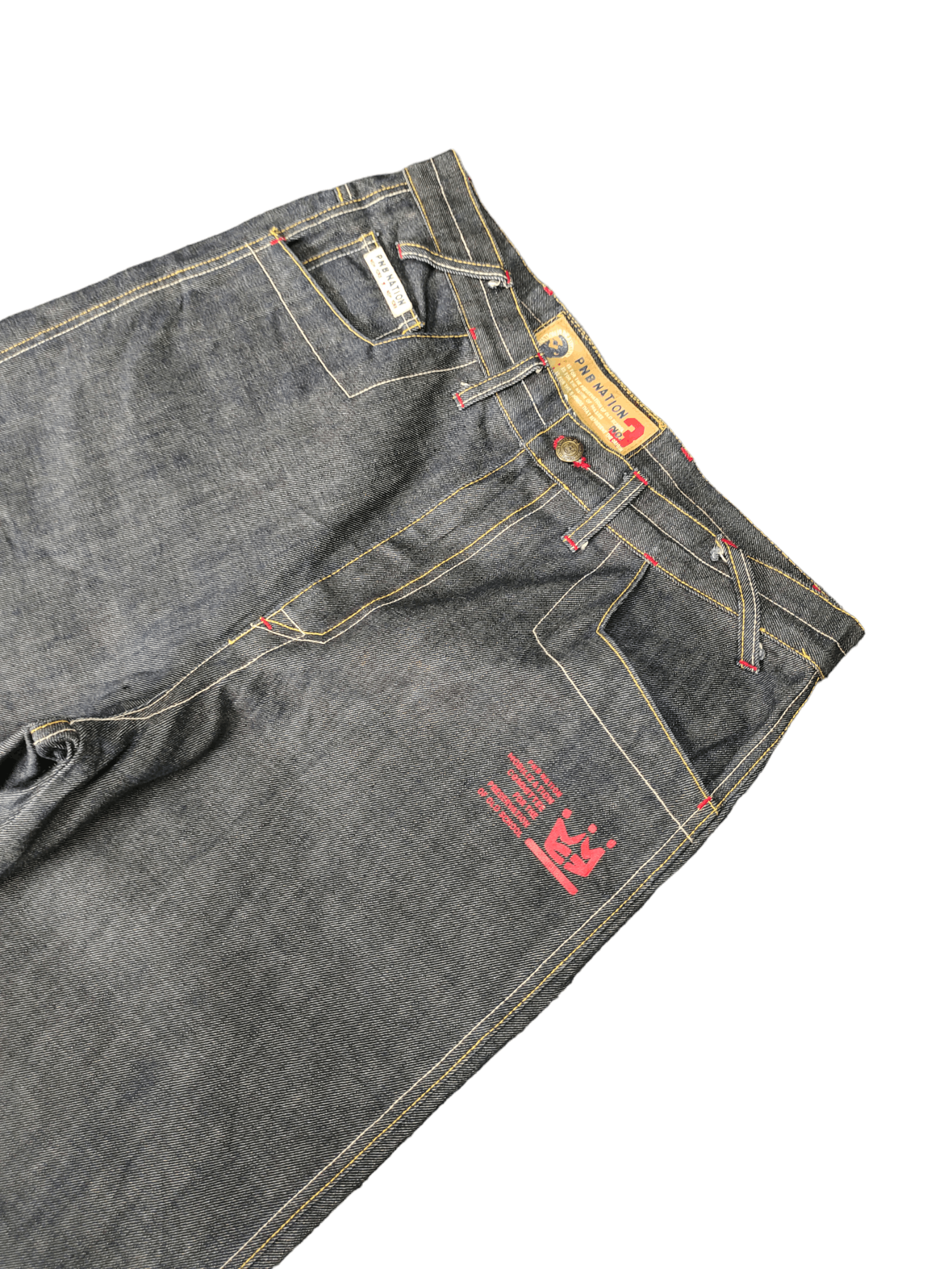Ecko Unltd. Baggy Jeans Pnb Nation Wide Leg Jeans Y2k Jnco Size US 34 / EU 50 - 12 Thumbnail