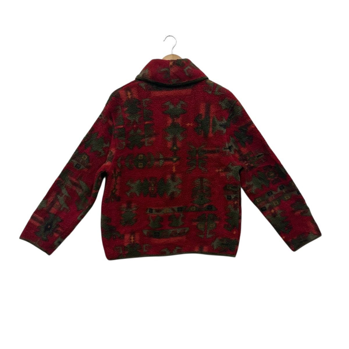 Vintage Vintage Talbots Navajo Aztec Fleece Jacket Size US L / EU 52-54 / 3 - 2 Thumbnail