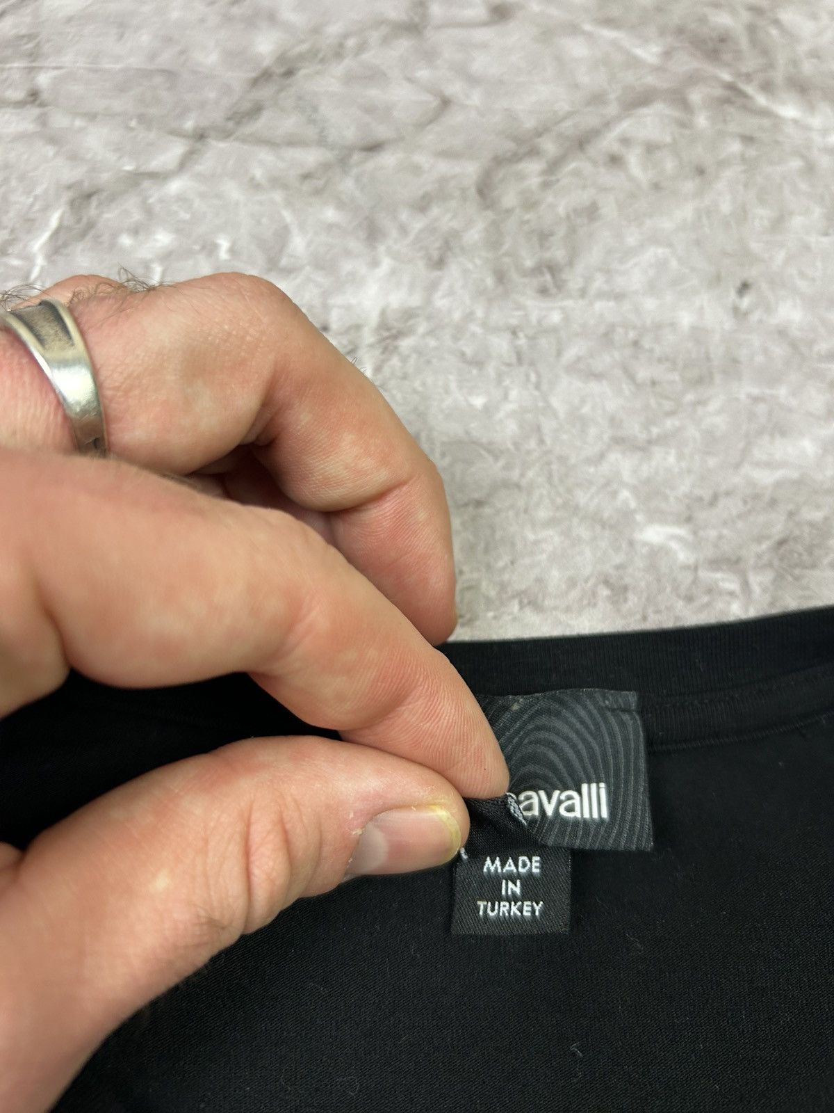 Just Cavalli × Vintage Just Cavalli T-Shirt Big Logo Luxury Tee Size US L / EU 52-54 / 3 - 5 Thumbnail