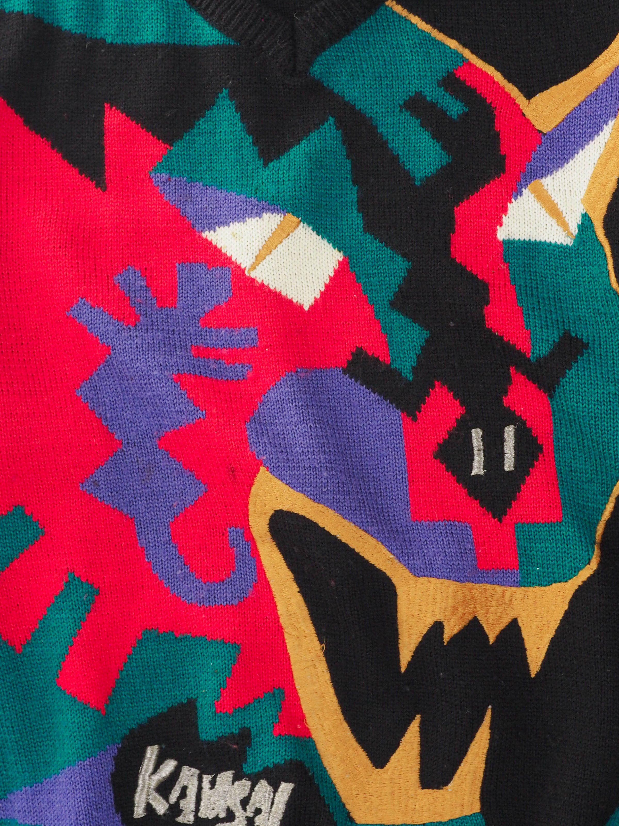 Kansai Yamamoto 80's Kansai yamamoto sweater knit Size US M / EU 48-50 / 2 - 4 Thumbnail