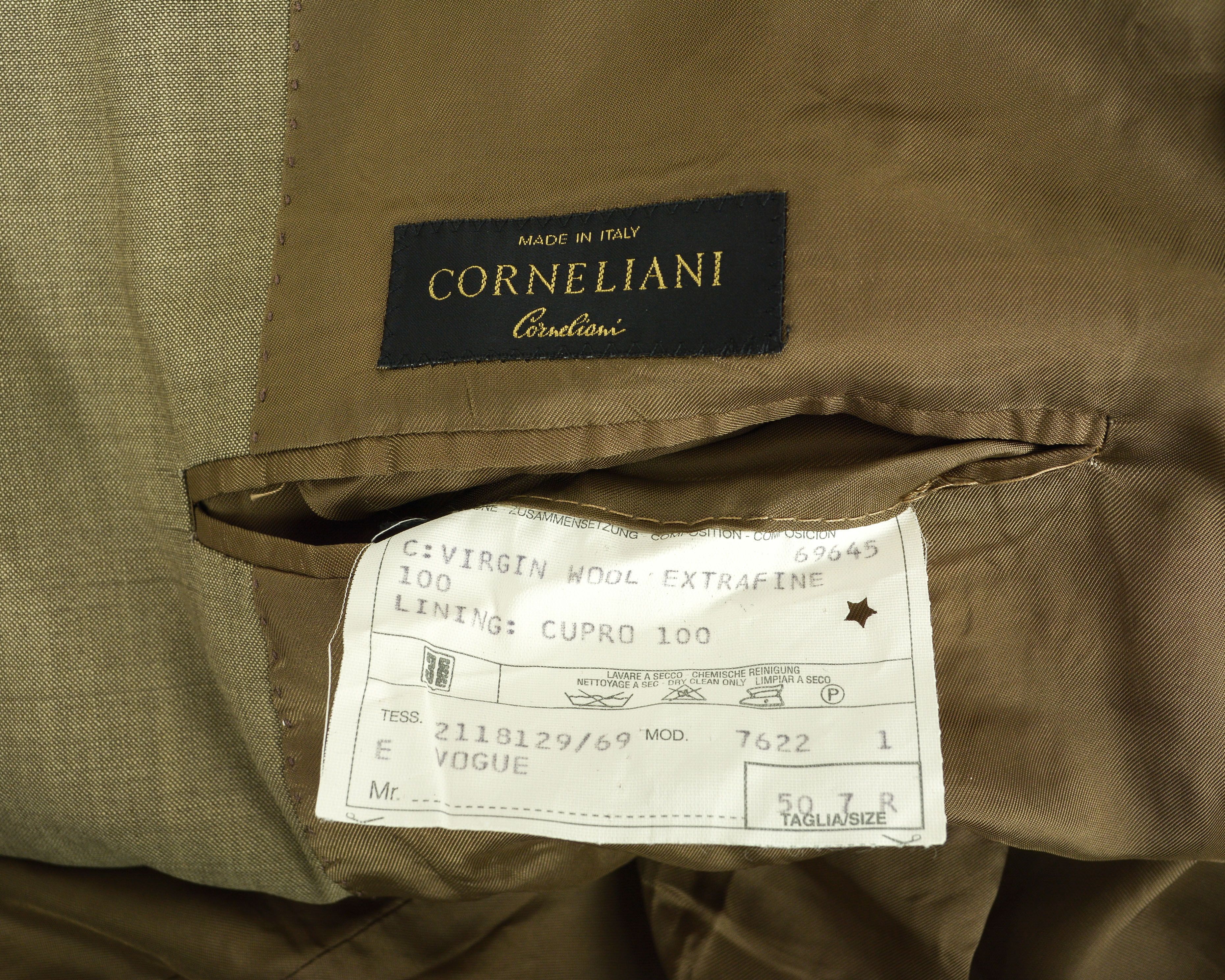Corneliani Man Made in Italy Wool Blazer M Jacket Sport Suit US 40R UK Size 40R - 7 Thumbnail