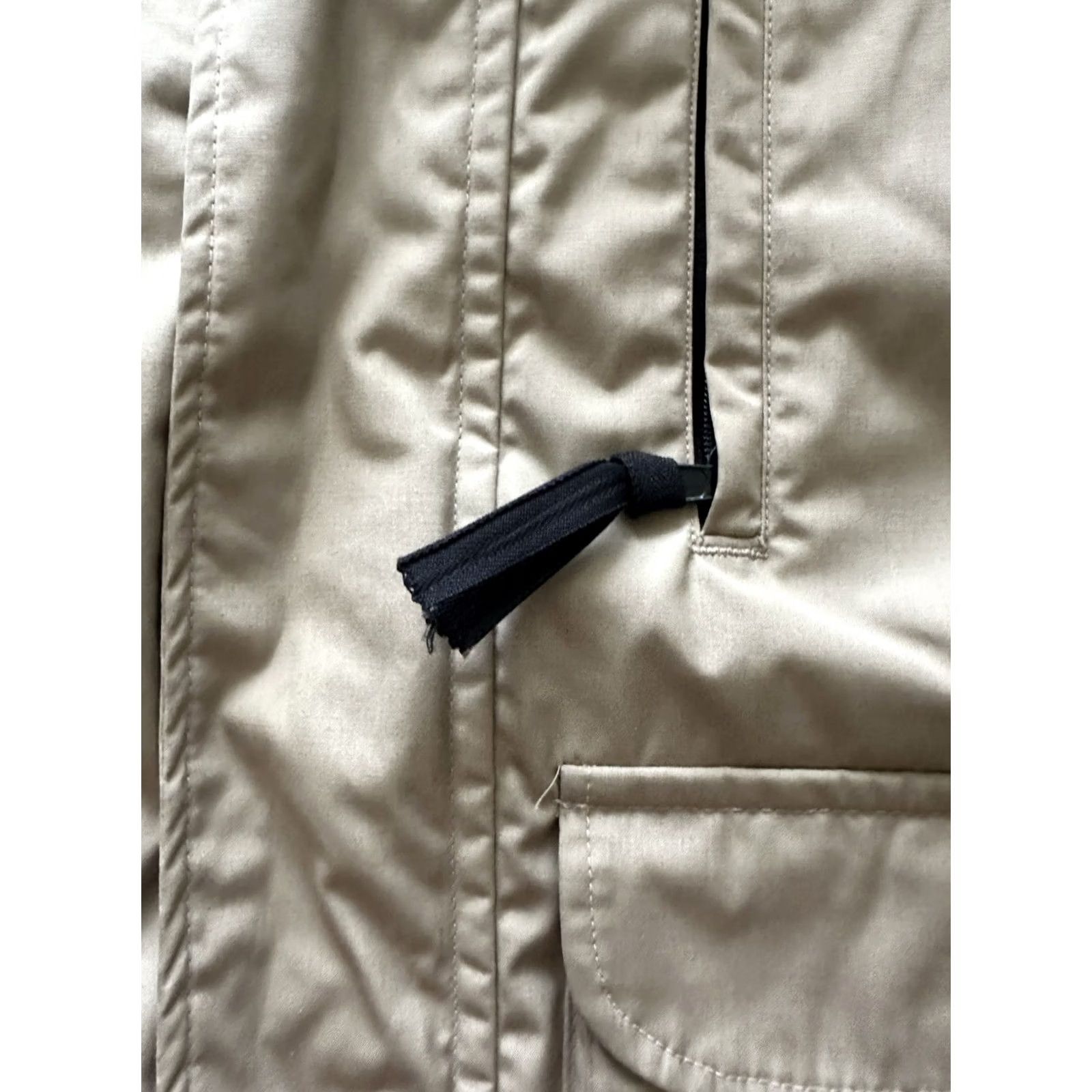 Eddie Bauer VINTAGE Eddie Bauer Puffer Vest Mens Large Khaki Goose Down Expedition Outfitter Size US L / EU 52-54 / 3 - 2 Thumbnail